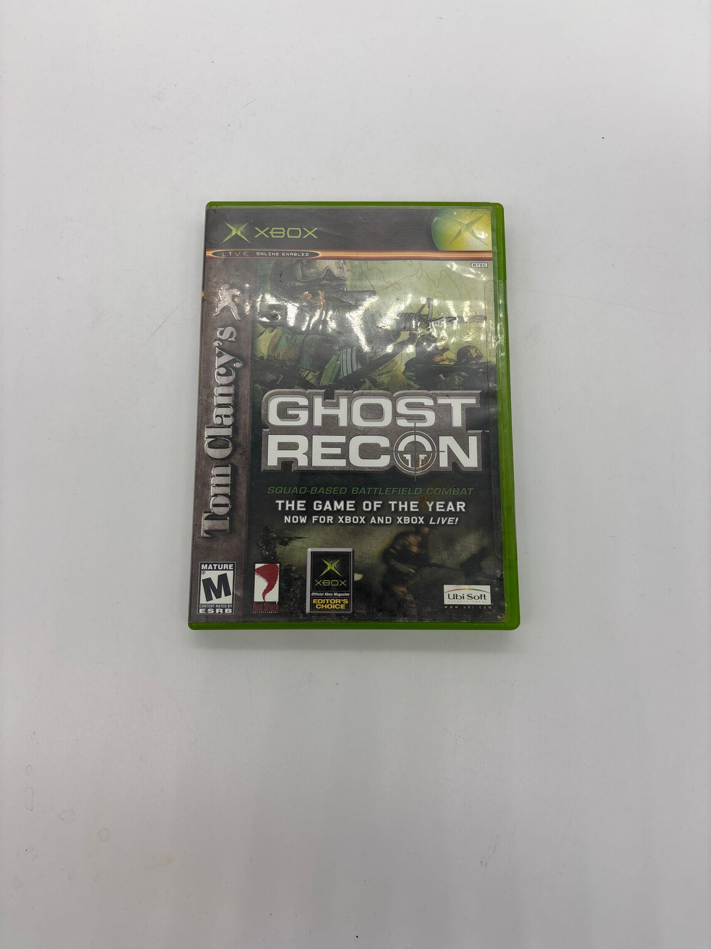 Auction Lot 92: XBOX Tom Clancy Ghost Recon No Manual
