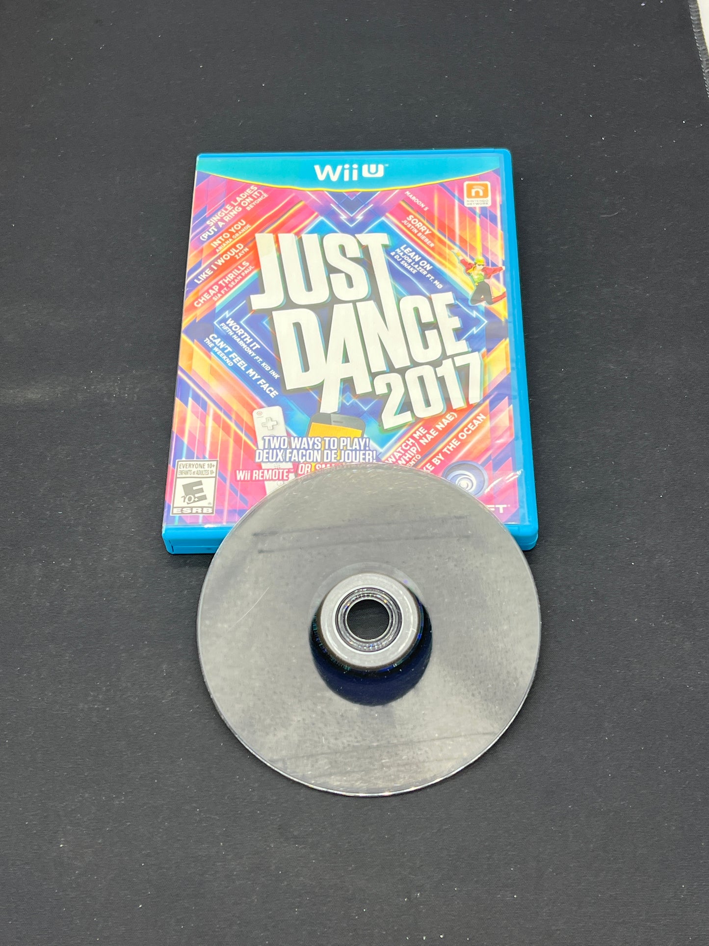 Auction Lot 140: Nintendo Wii U Just Dance 2017 Disc & Case