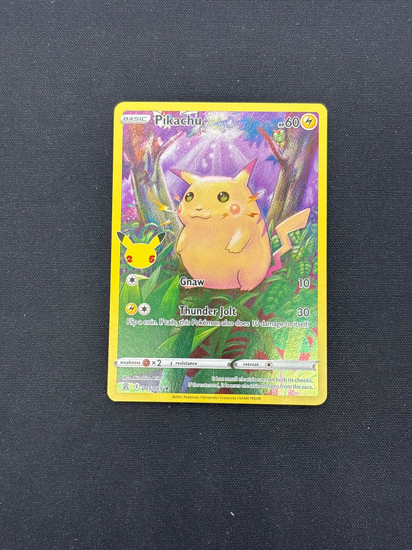 Auction Lot 393: Pokemon Cards Pikachu Celebrations Full Art Conditions Vary