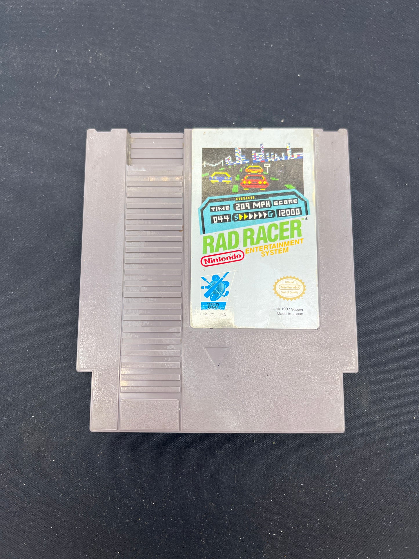 Auction Lot 347: Nintendo NES Video Game Loose Rad Racer