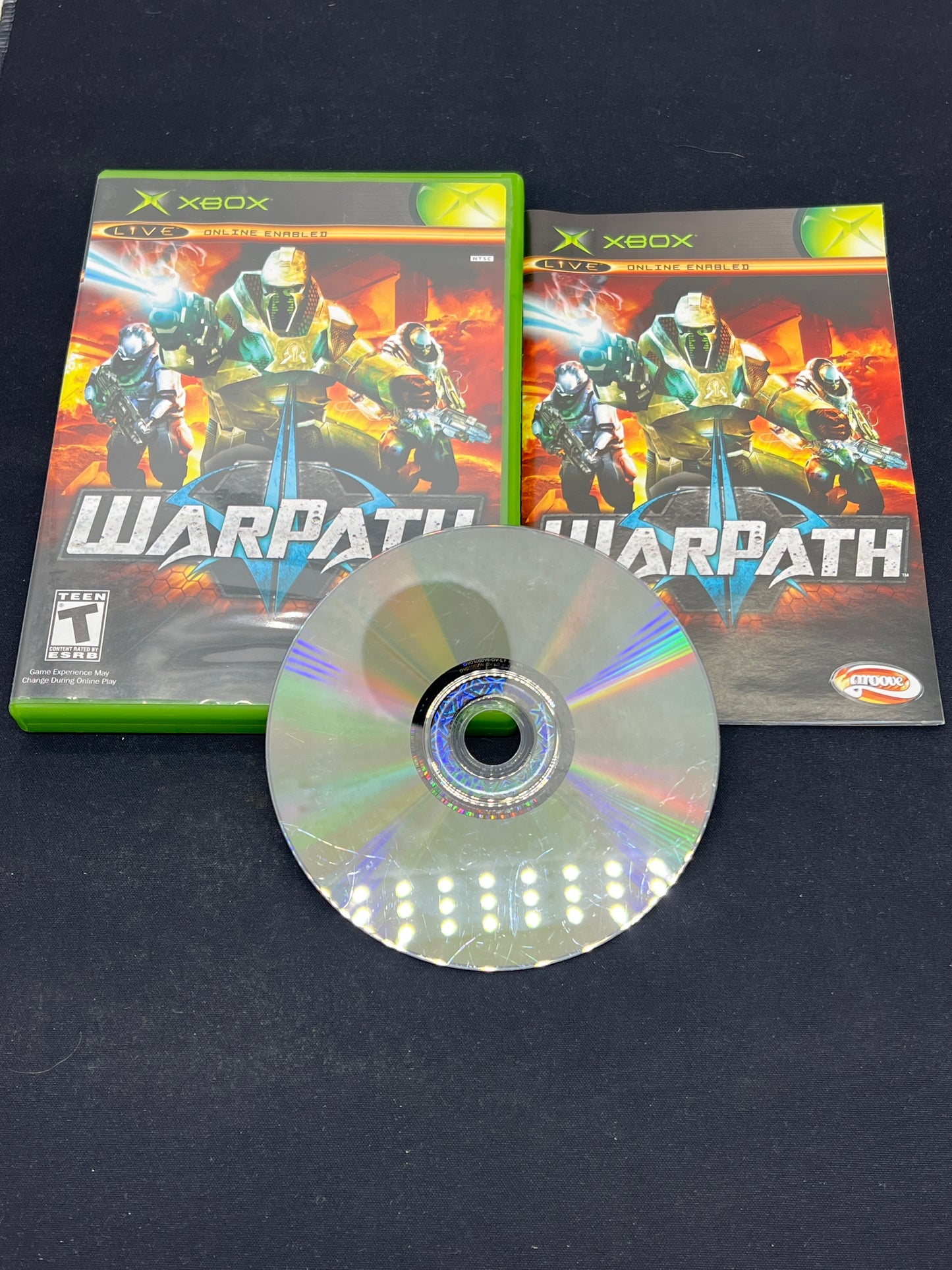 Auction Lot 63: XBOX Video Game War Path CIB