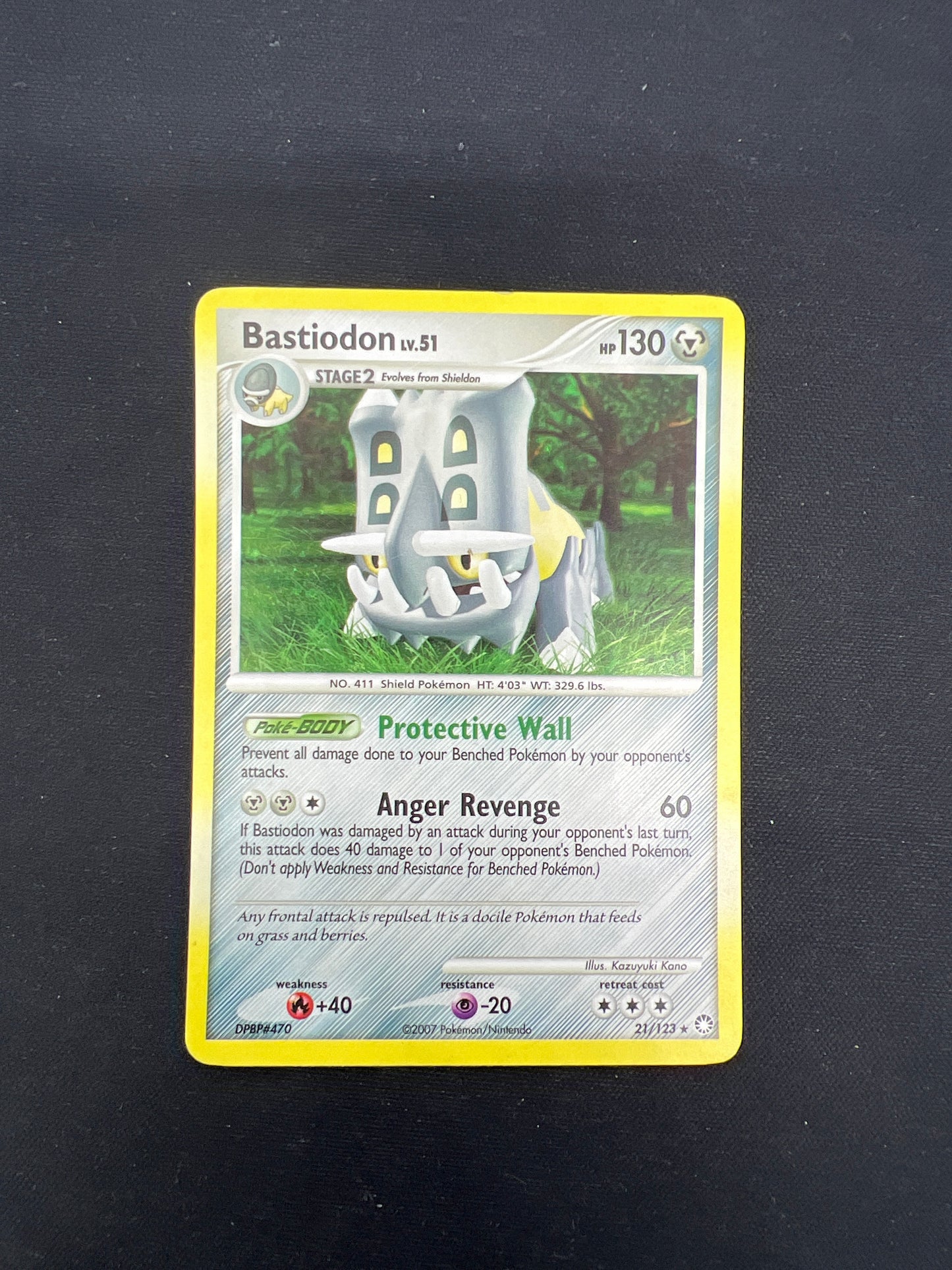 Auction Lot 138: Pokemon Cards Bastiodon Holo Rare Condition Vary