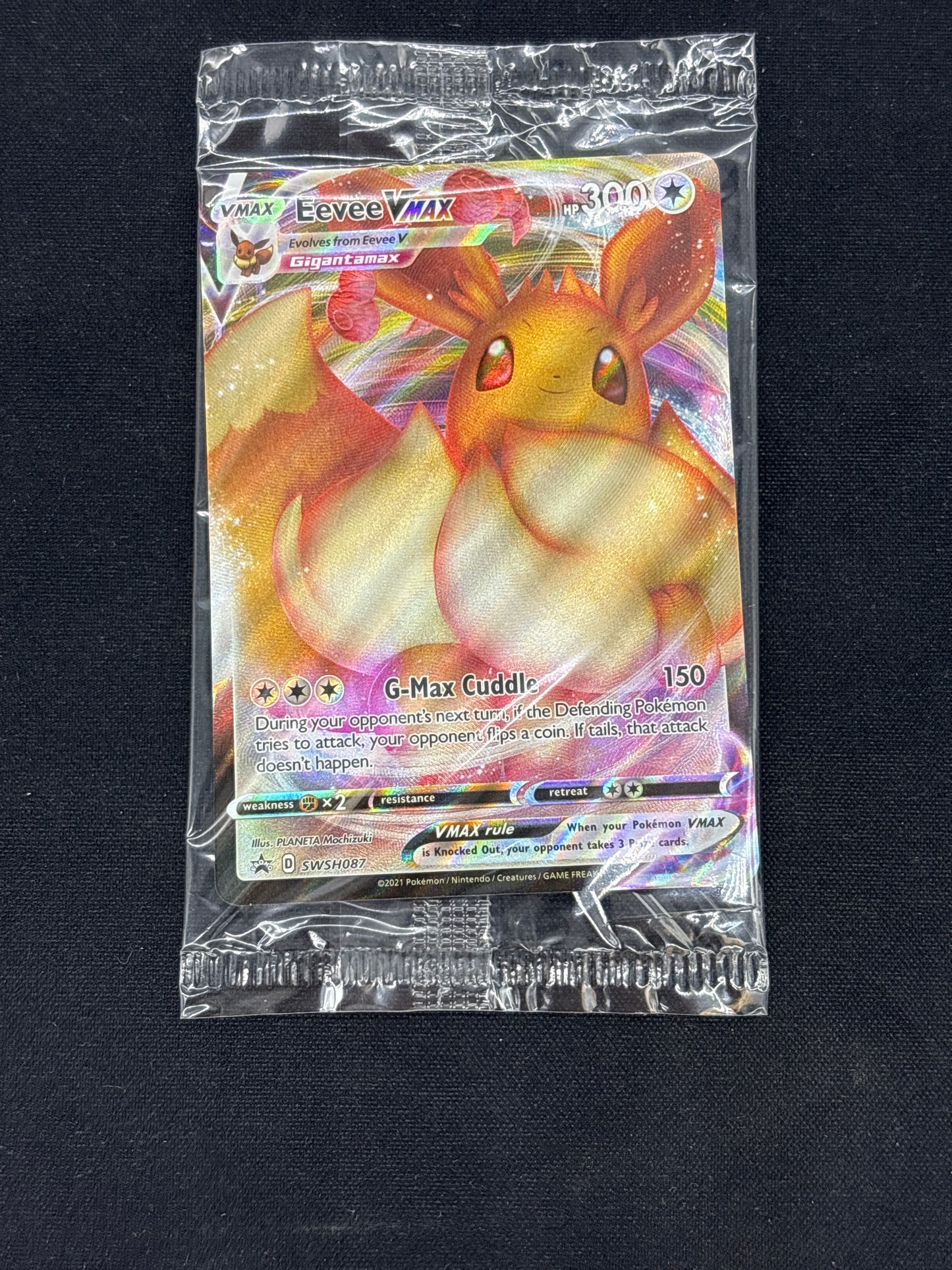 Auction Lot 12: Eevee VMAX Pokemon Shining Fates ETB Promo Sealed