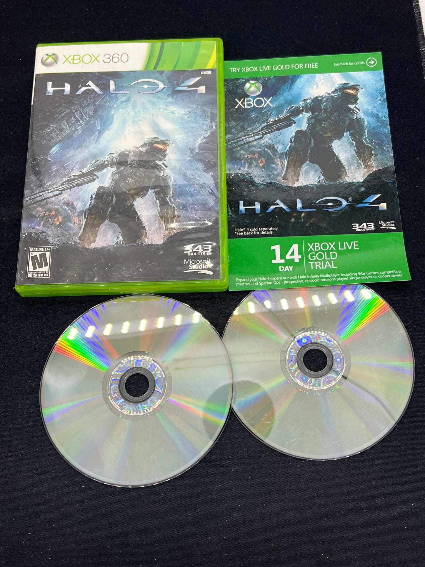 Auction Lot 247: XBOX 360 Halo 4 CIB