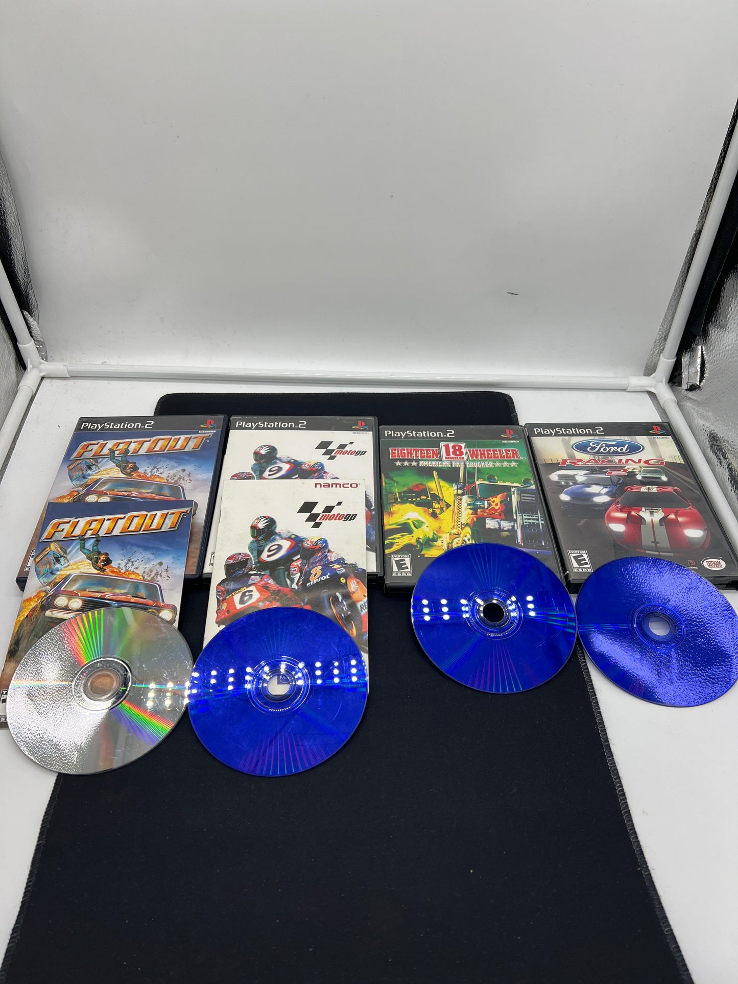 Auction Lot 181: PlayStation 2 Video Game Racing Lot of 4 Games