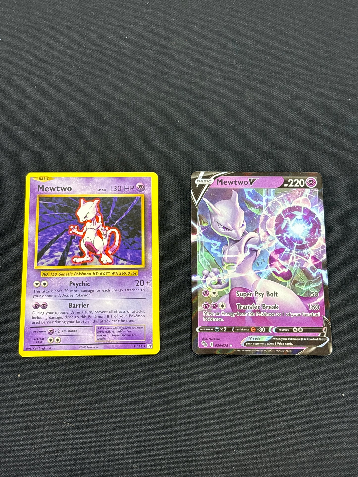 Auction Lot 264: Mewtwo Pokemon Card Lot Conditions Vary