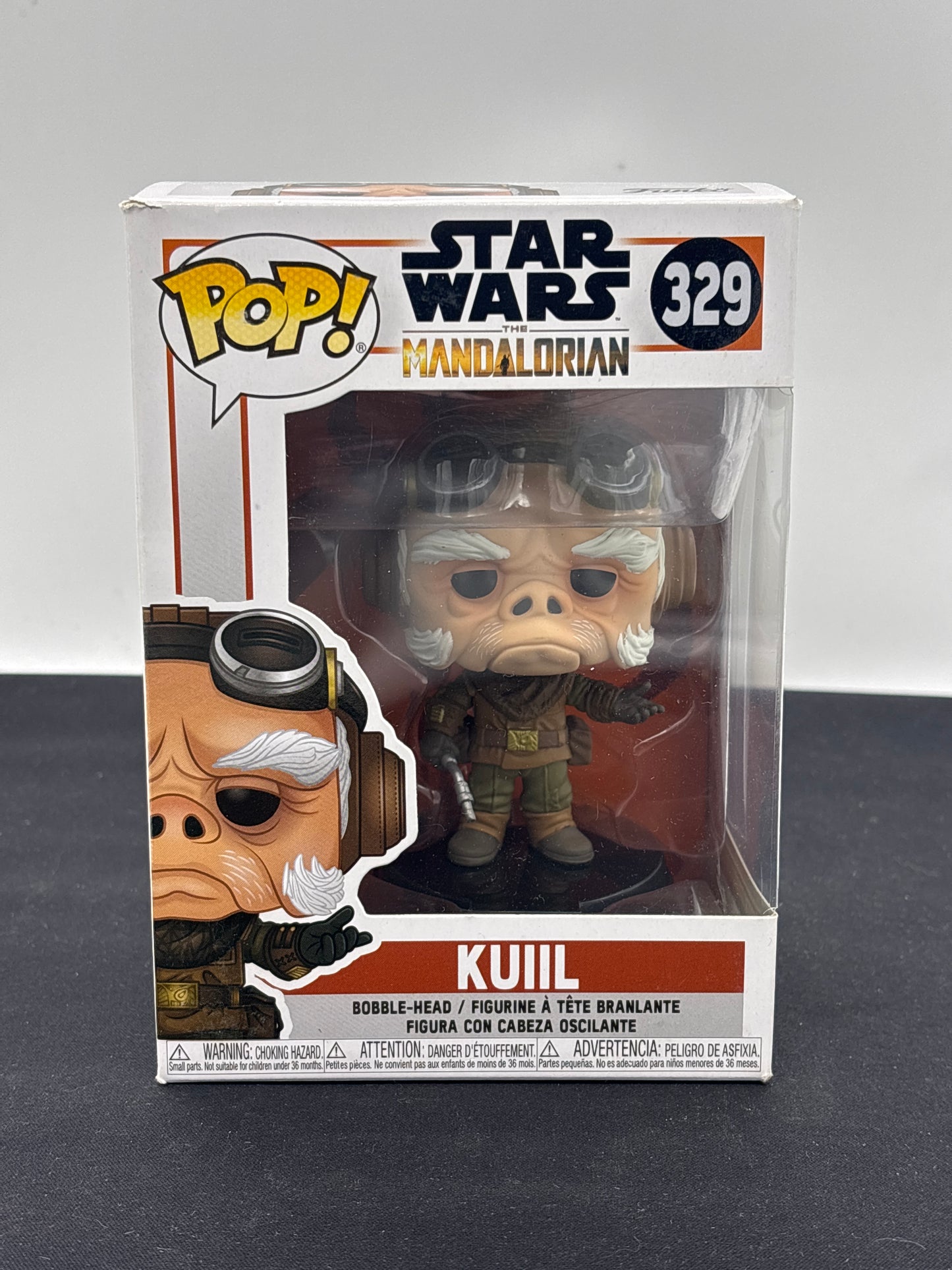 Auction Lot 96: POP Funko Kuiil Star Wars 329 Figure