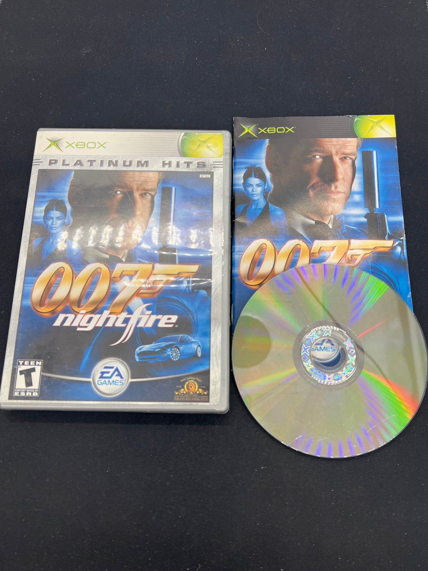 Auction Lot 63: XBOX Video Game Platinum Hits 007 Nightfire CIB