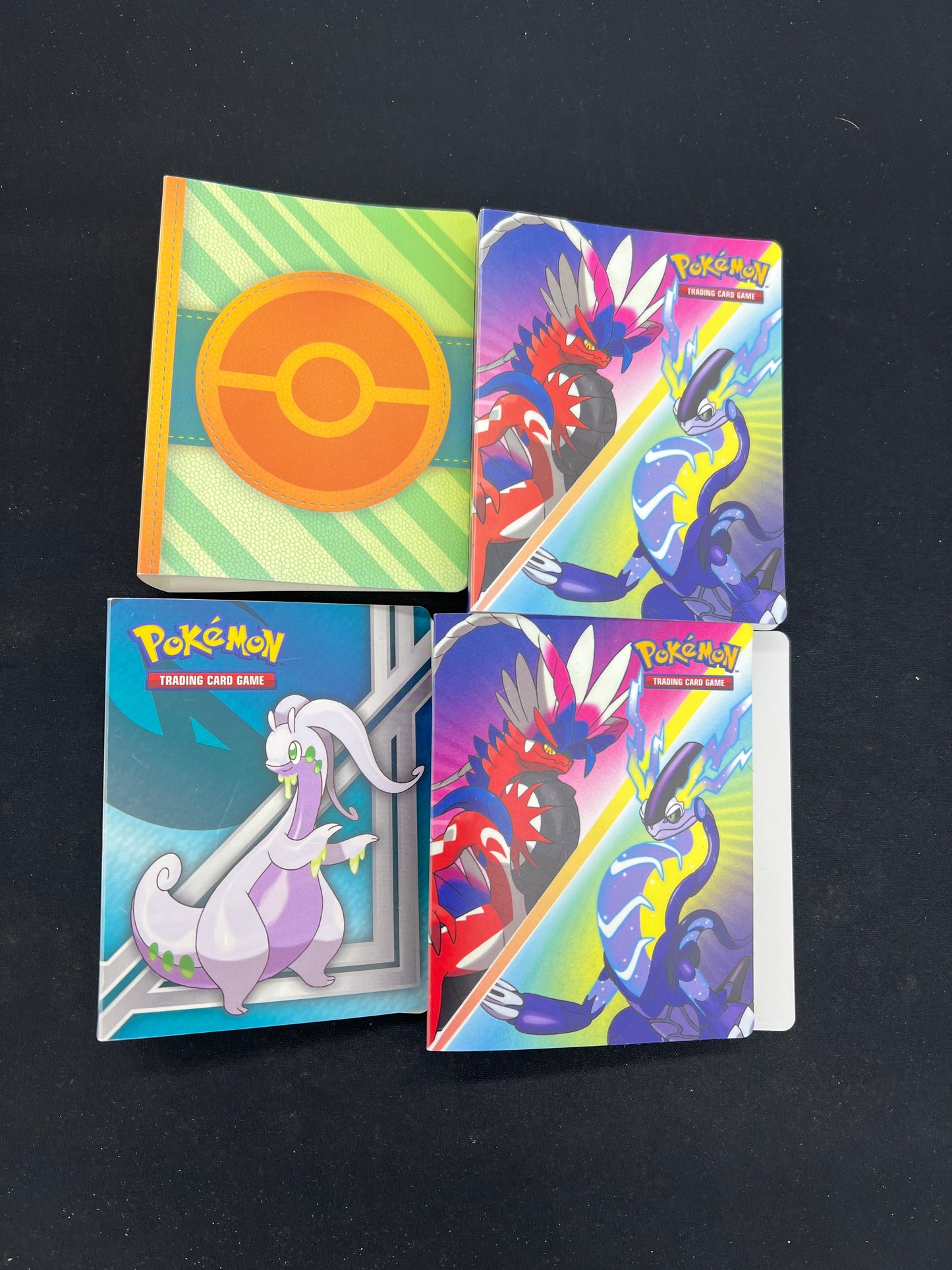 Auction Lot 109: Pokemon Themed Mini Portfolio 1 Card Page Binder Lot