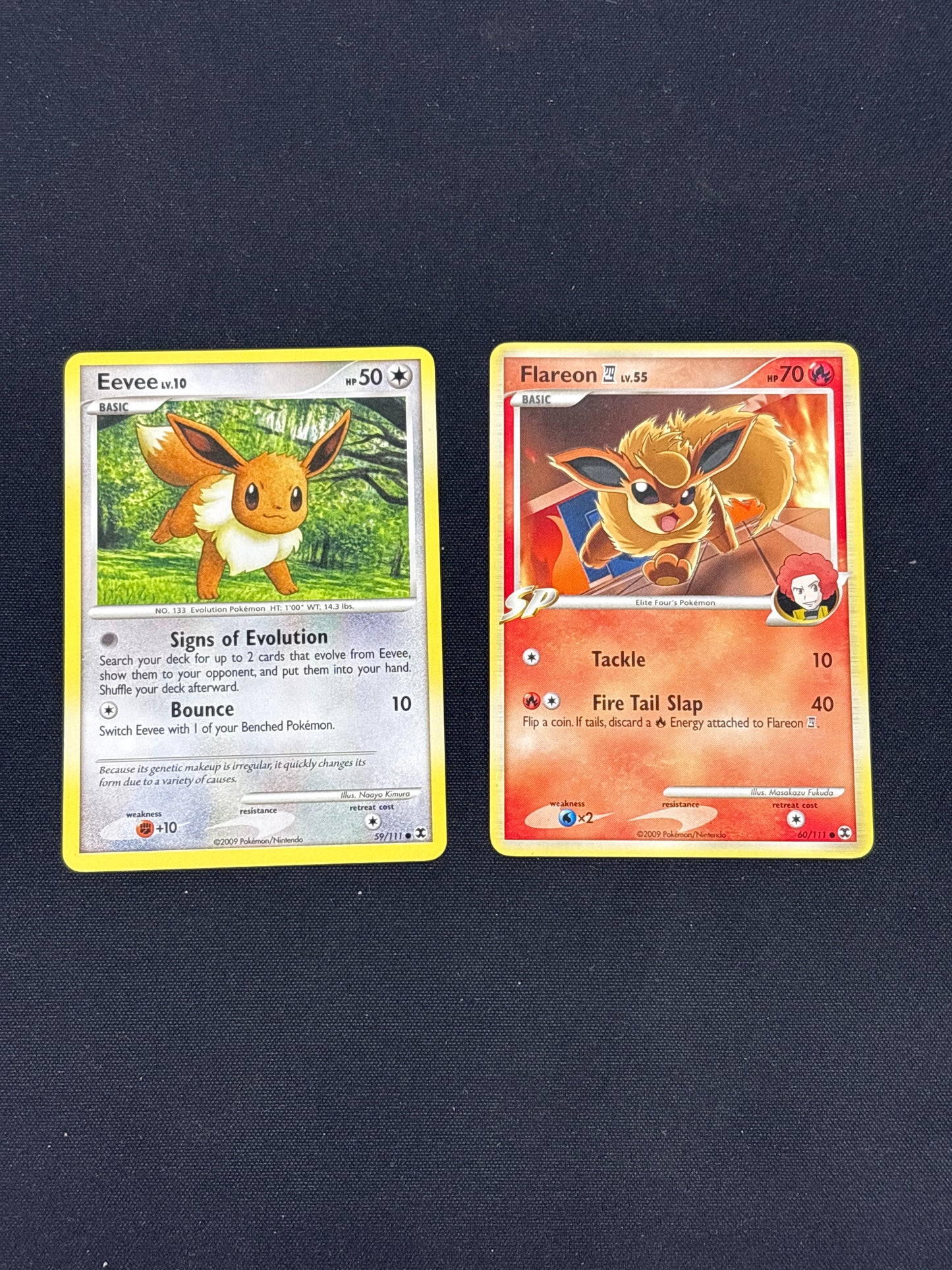 Auction Lot 111: Eeveelution Card Lot Pokemon Rising Rivals Conditions Vary