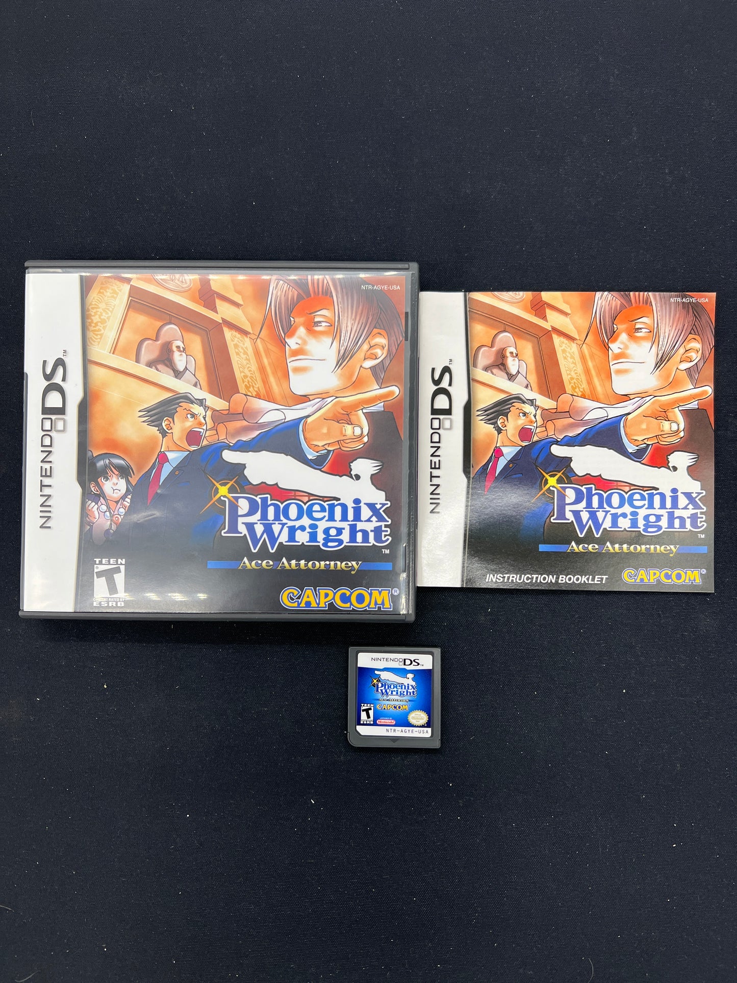 Auction Lot 488: Nintendo DS Phoenix Wright Ace Attorney CIB