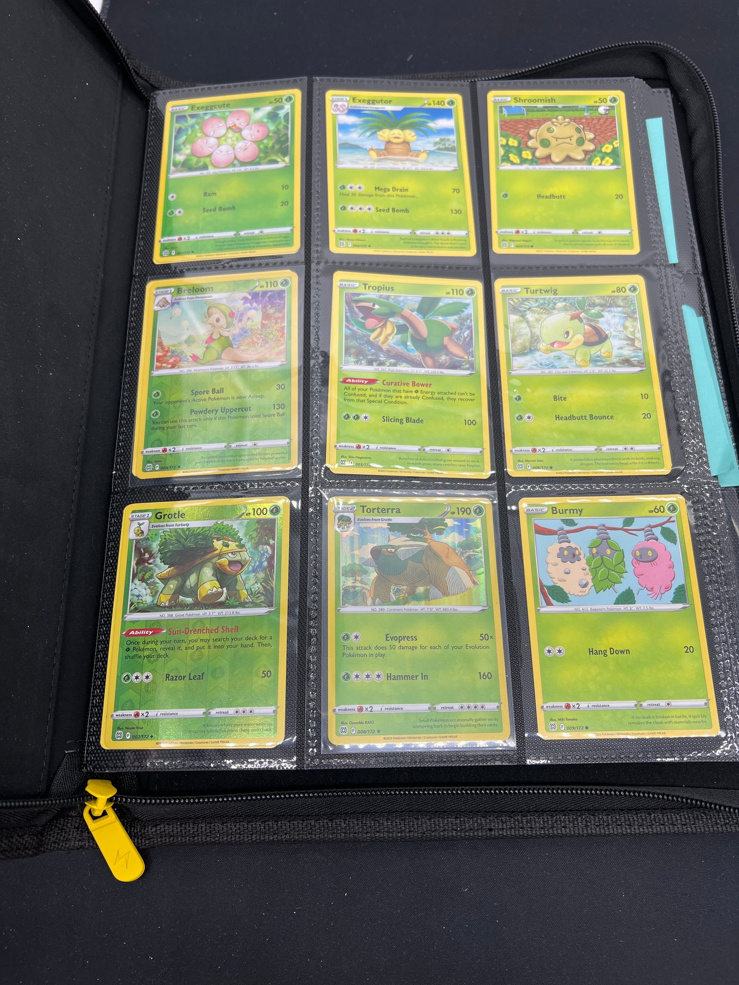 Auction Lot 219: Pokemon Binder With Brilliant Stars Complete Common Uncommons Lot Conditions Vary