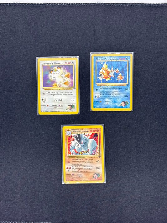 Auction Lot 101: Pokemon Gym Challenge Card Lot 2 Conditions Vary