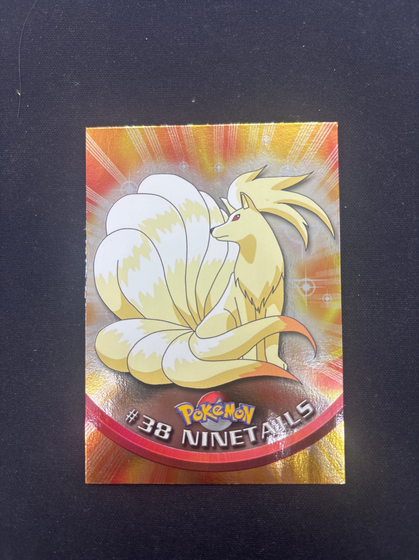 Auction Lot 60: Pokemon Topps Chrome Ninetales Holo Card Condition Vary