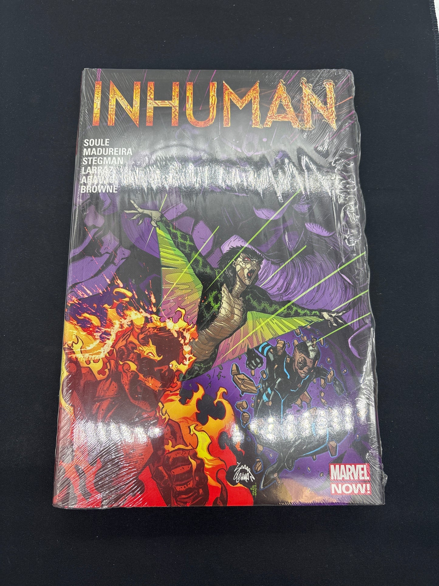 Auction Lot 192: Marvel Inhuman Hardcover Graphic Novel Sealed