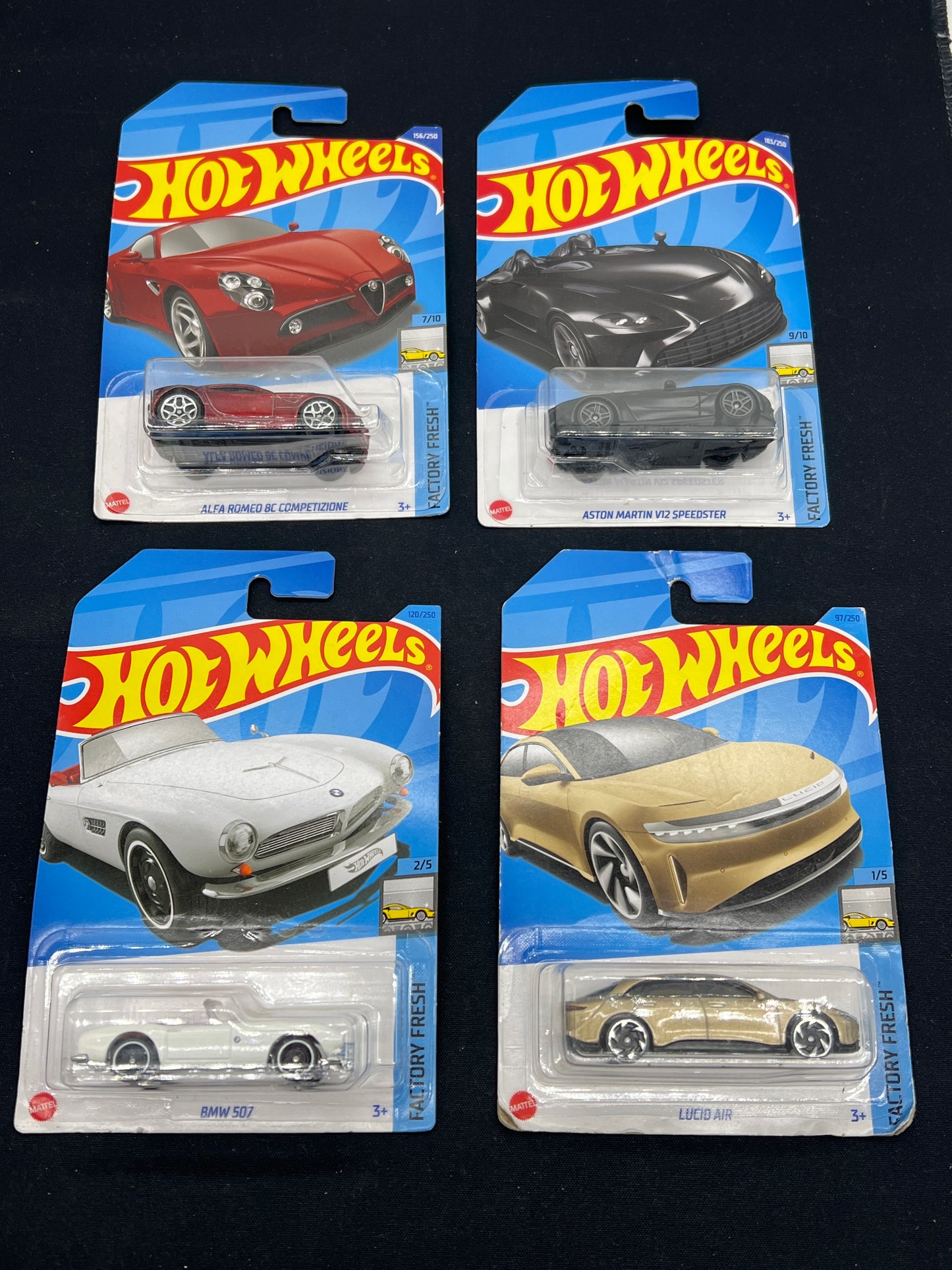 Auction Lot 122: Hot Wheels Assorted Lot of 4 Sealed Lot 4