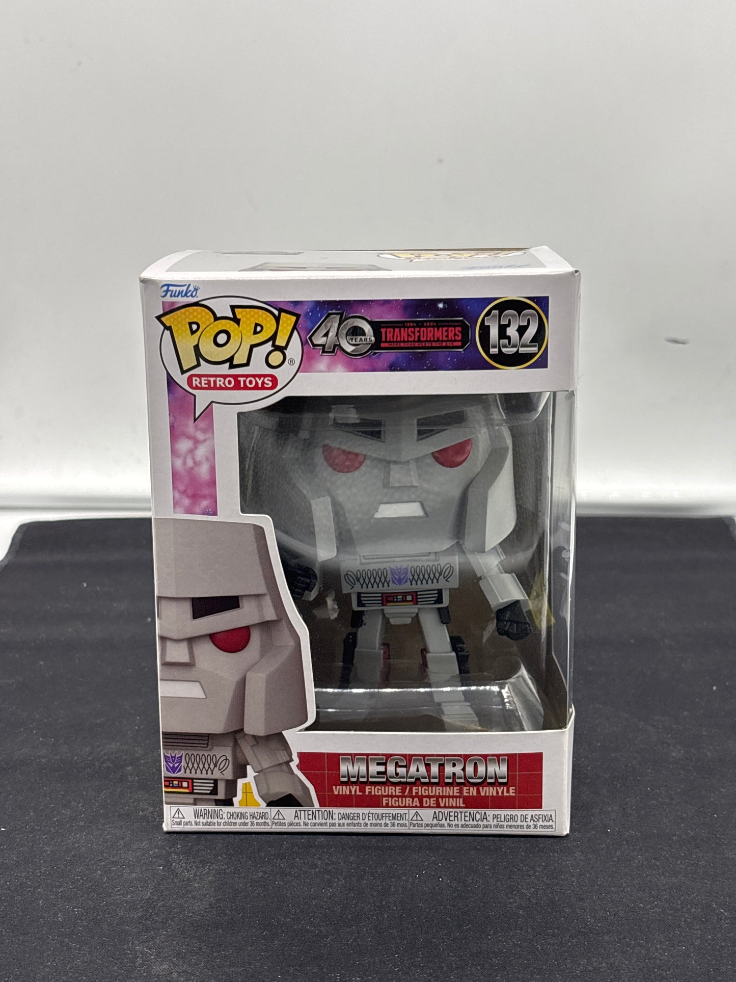 Auction Lot 56: POP Funko Transformers Megatron 132 Figure