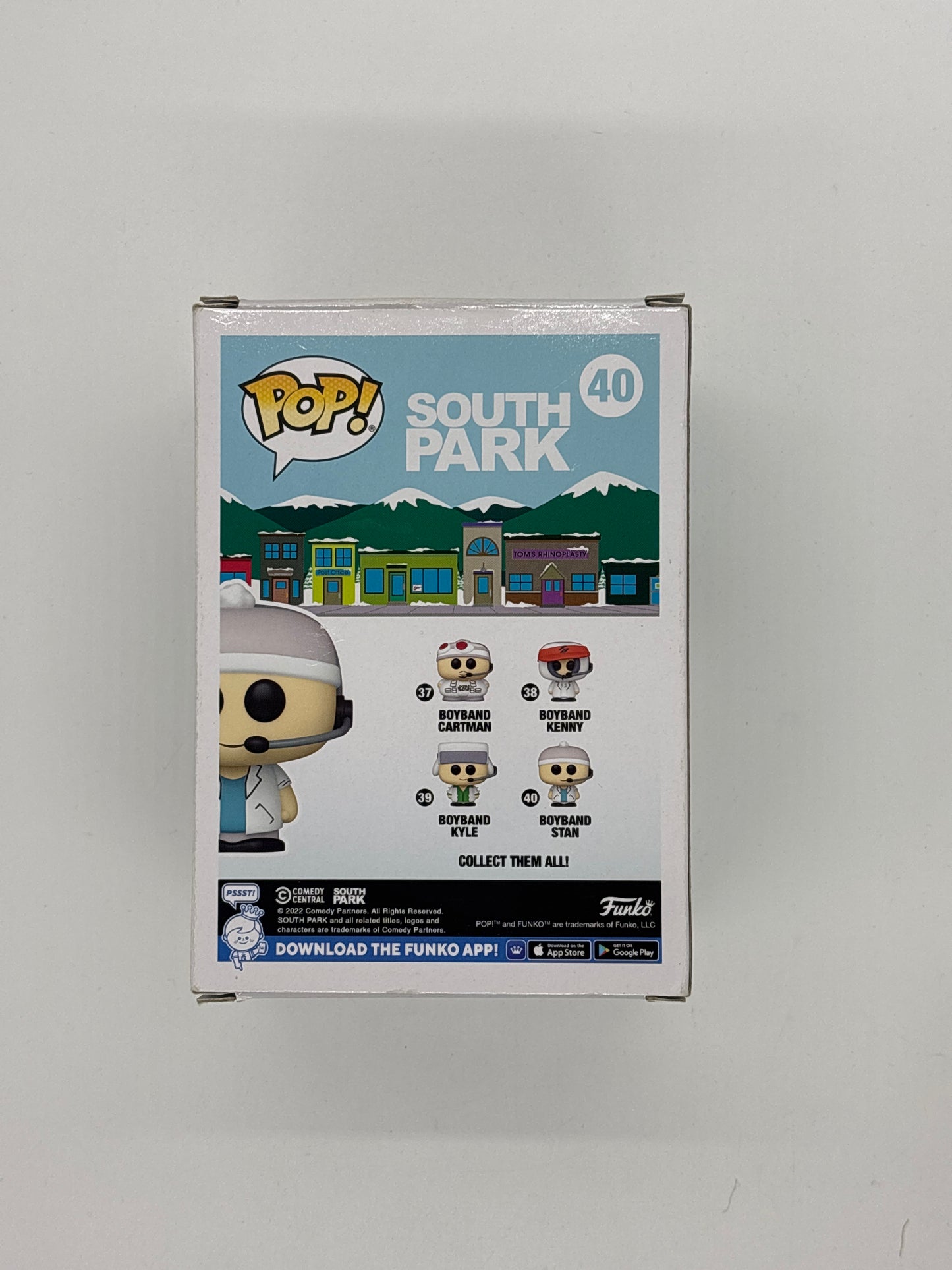 Auction Lot 84: Pop Funko Boyband Stan South Park 40