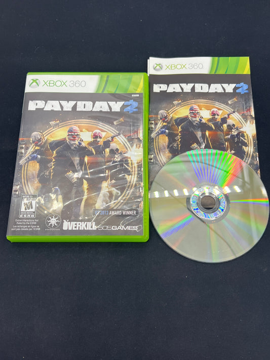 Auction Lot 149: XBOX 360 Video Game Payday 2 CIB