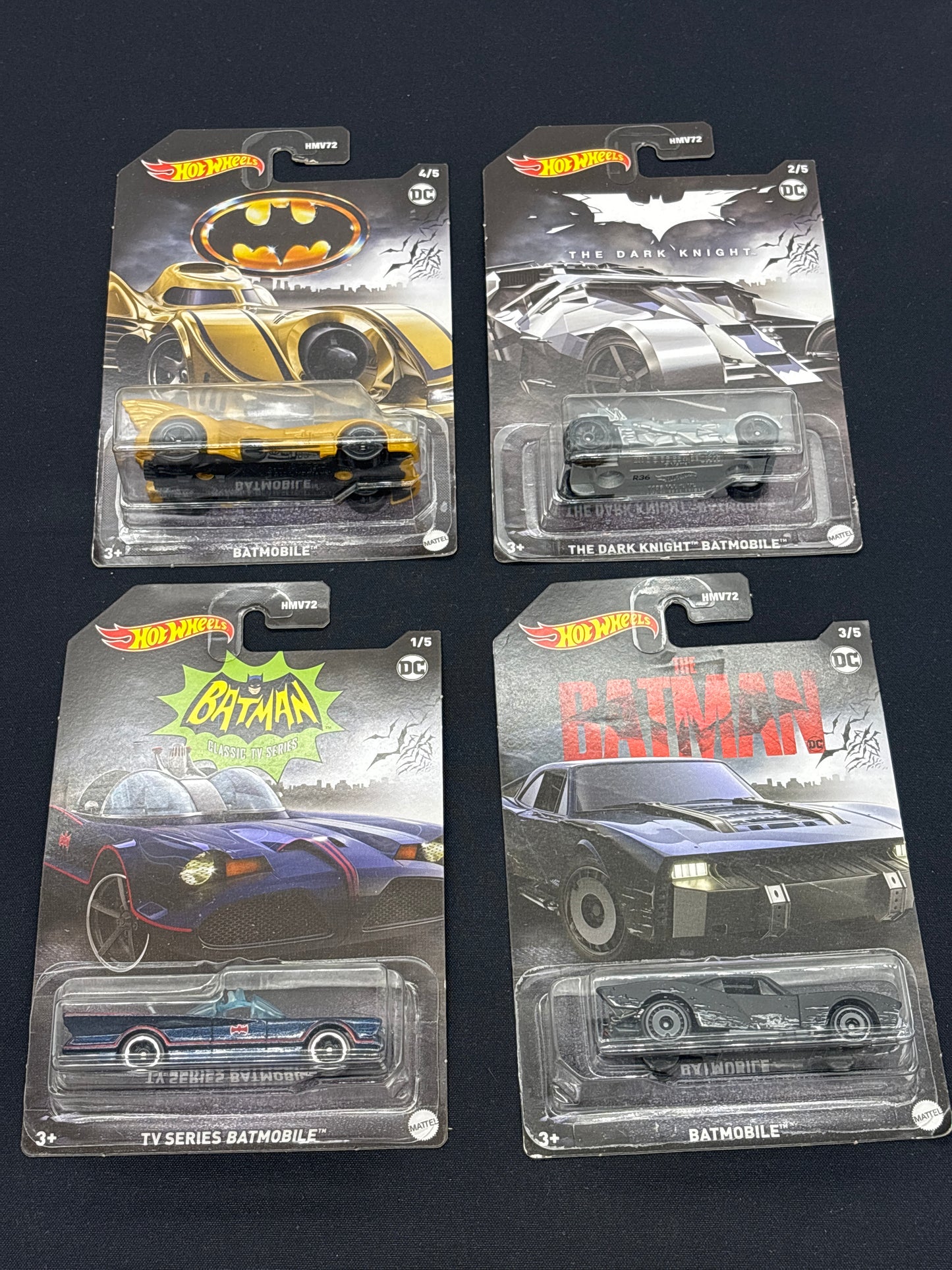 Auction Lot 70: Hot Wheels Batman Themed Car Lot 2
