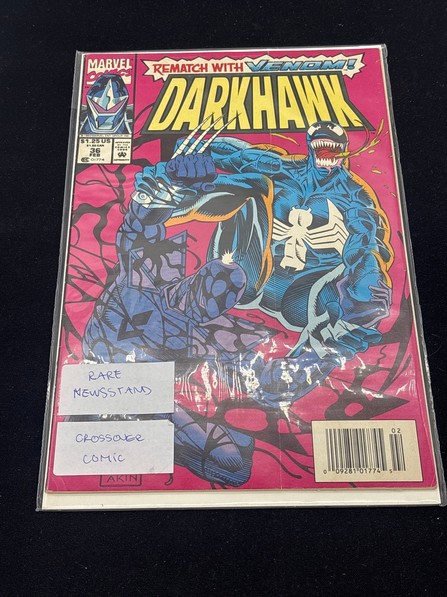 Auction Lot 243: Comic Book Darkhawk Volume 36