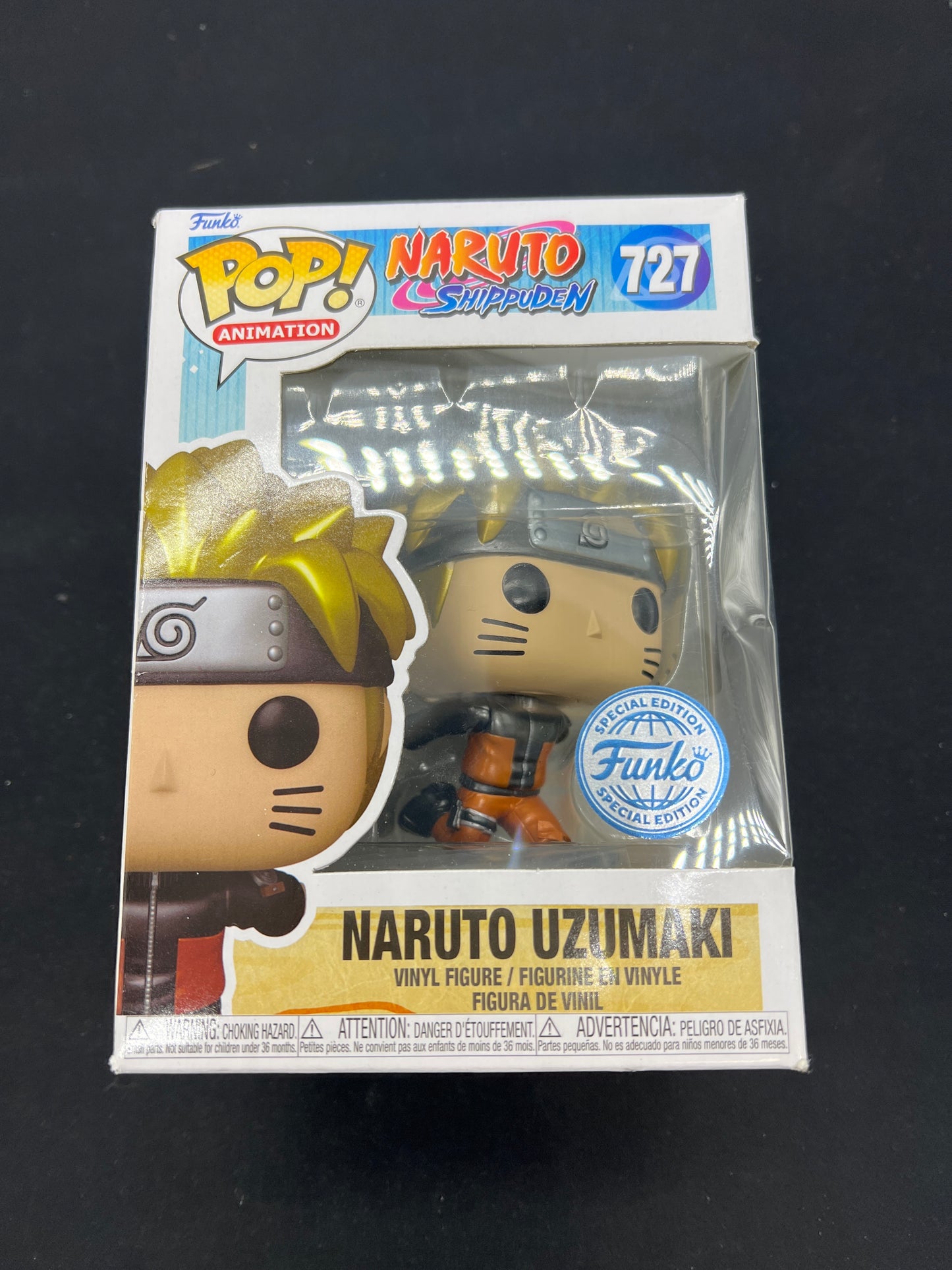 Auction Lot 7: POP Funko Naruto Uzumaki 727 Figure