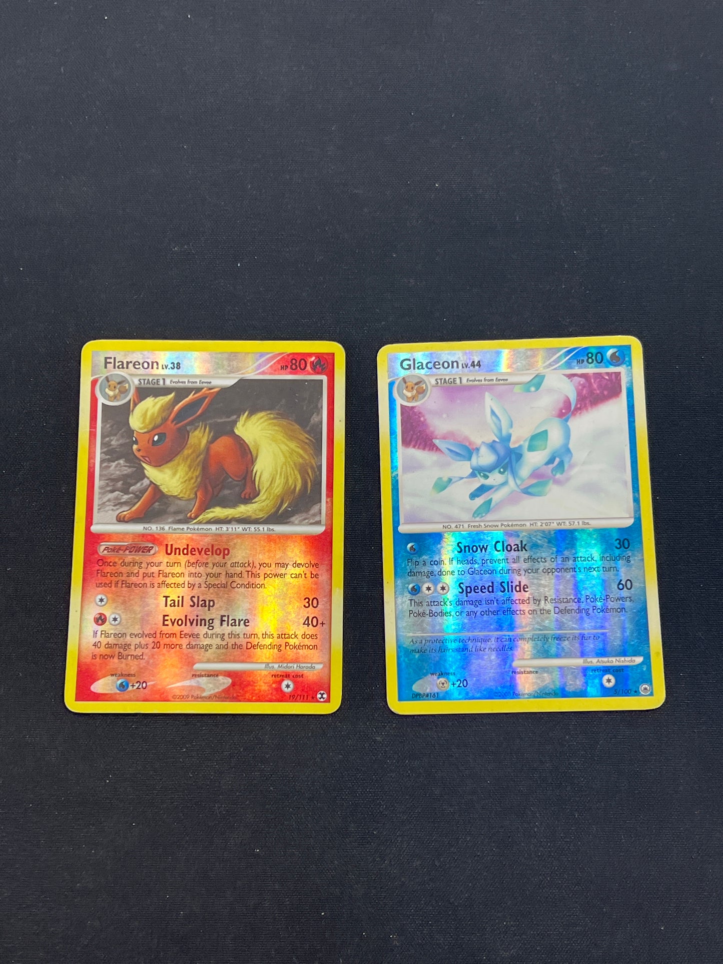 Auction Lot 67: Pokemon Cards Mid Era Eeveelutions Reverse Holo Lot Conditions Vary