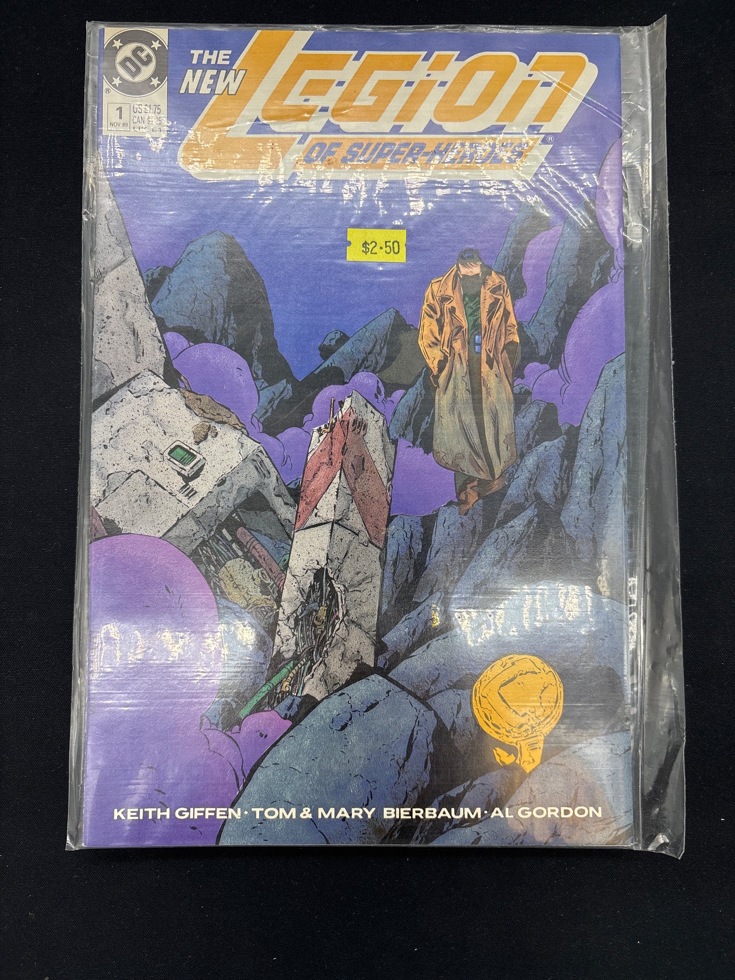 Auction Lot 117: DC Comics The New Legion of Super Heroes Issue 1 Comic Book
