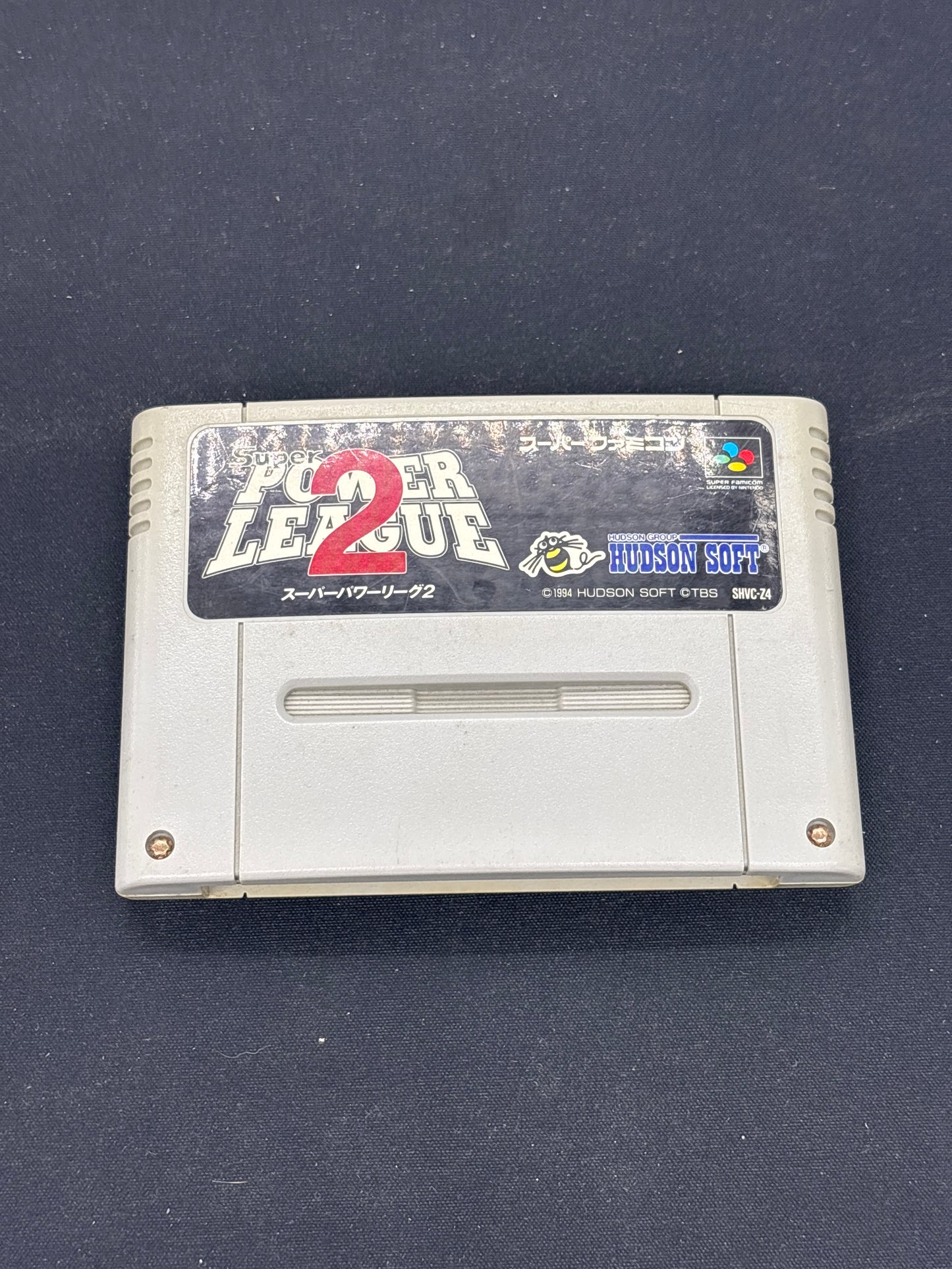 Auction Lot 117: Super Power League 2 Video Game Super Famicom Loose