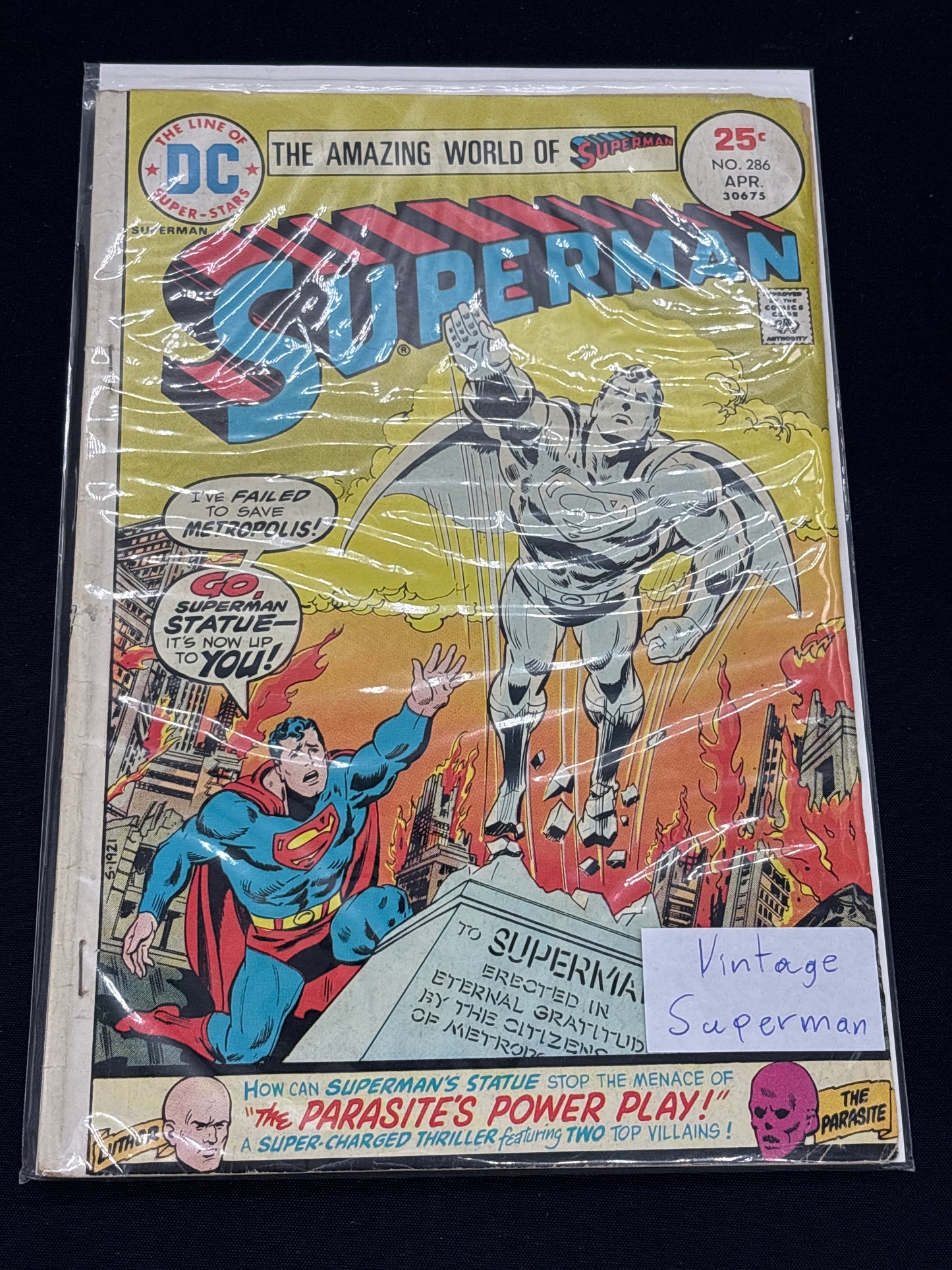 Auction Lot 268: The Amazing World of Superman Issue 286