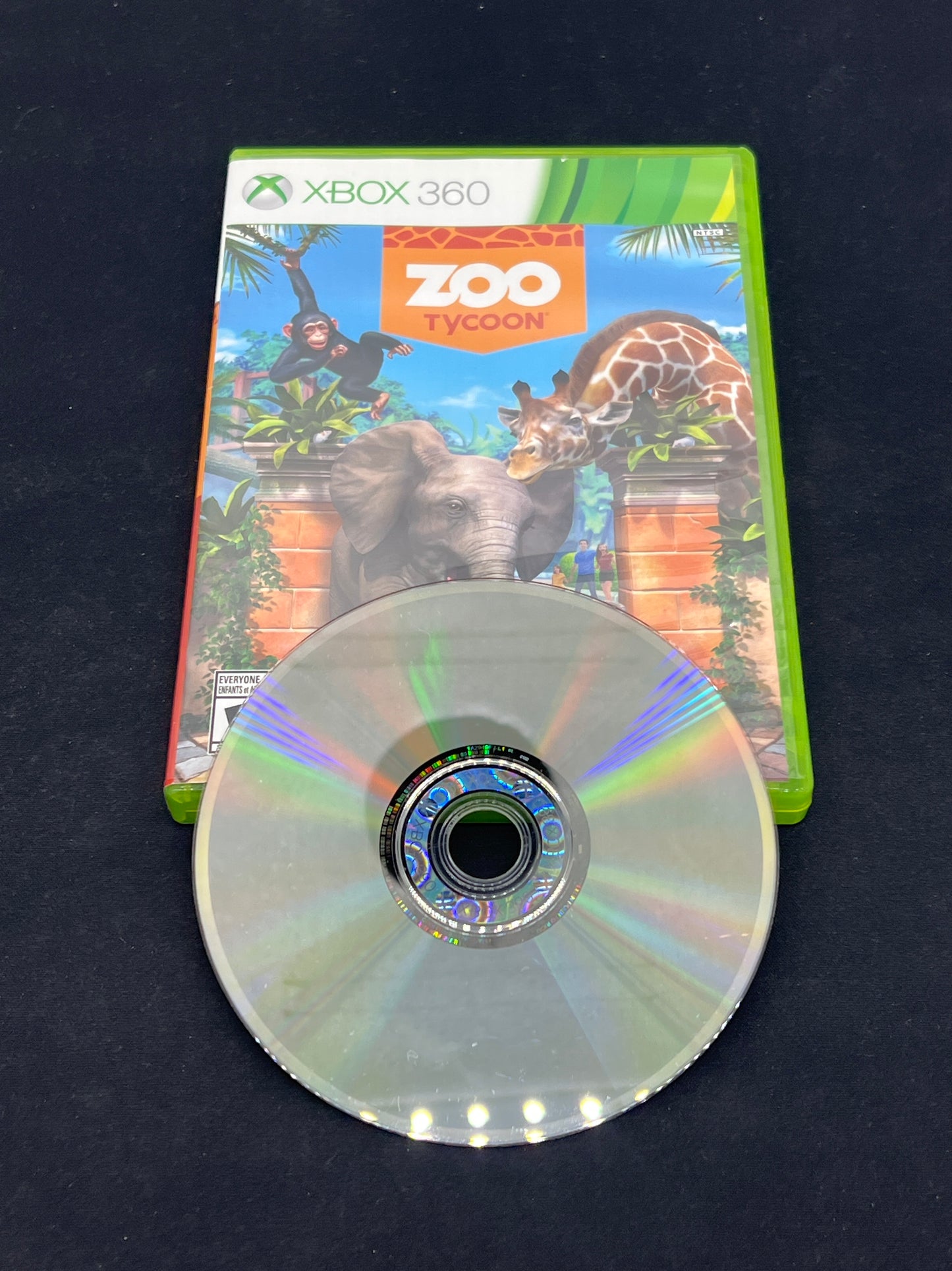 Auction Lot 160: XBOX 360 Video Game Zoo Tycoon