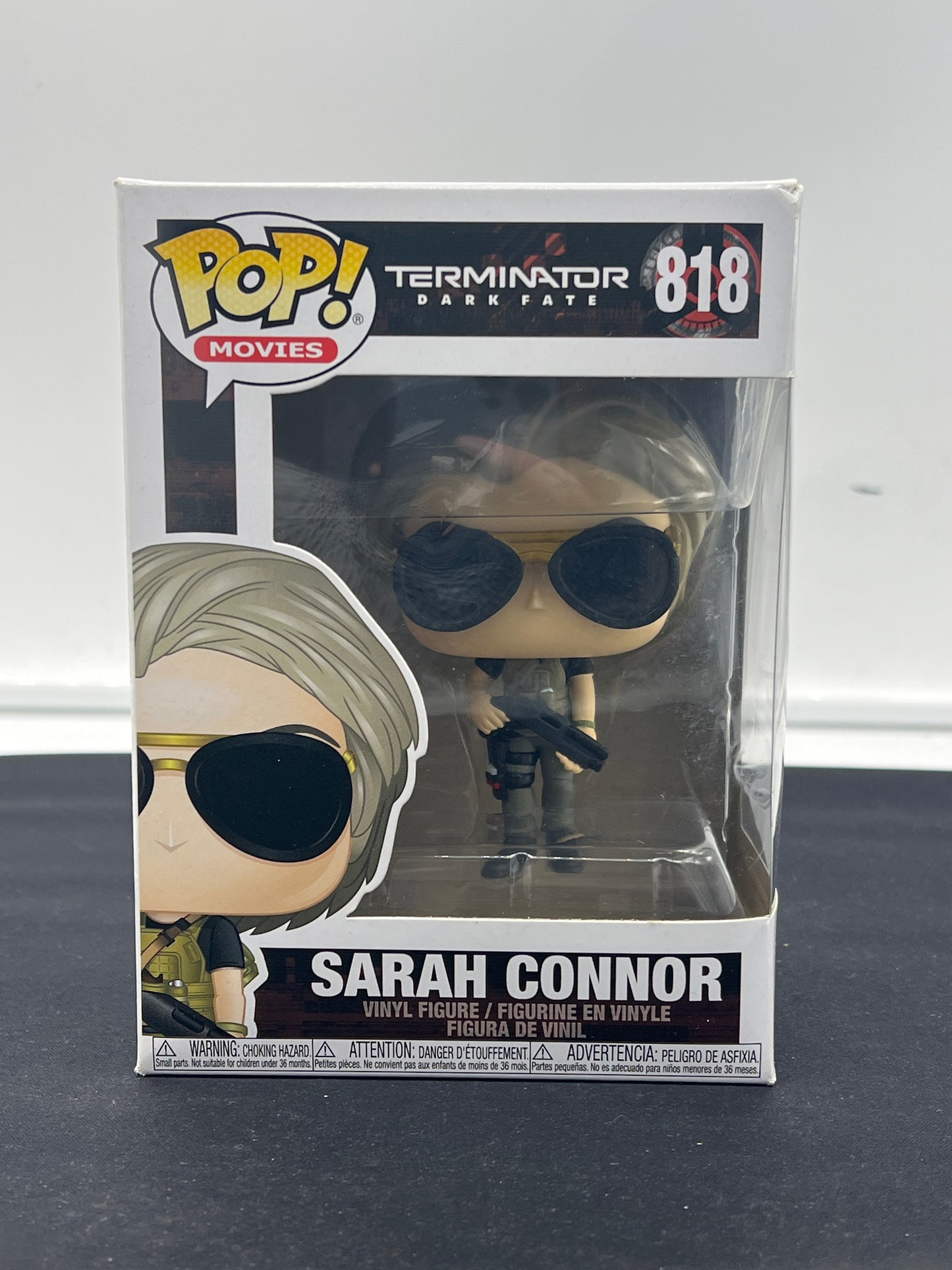 Auction Lot 180: Funko POP #818 Terminator Sarah Connor Figure