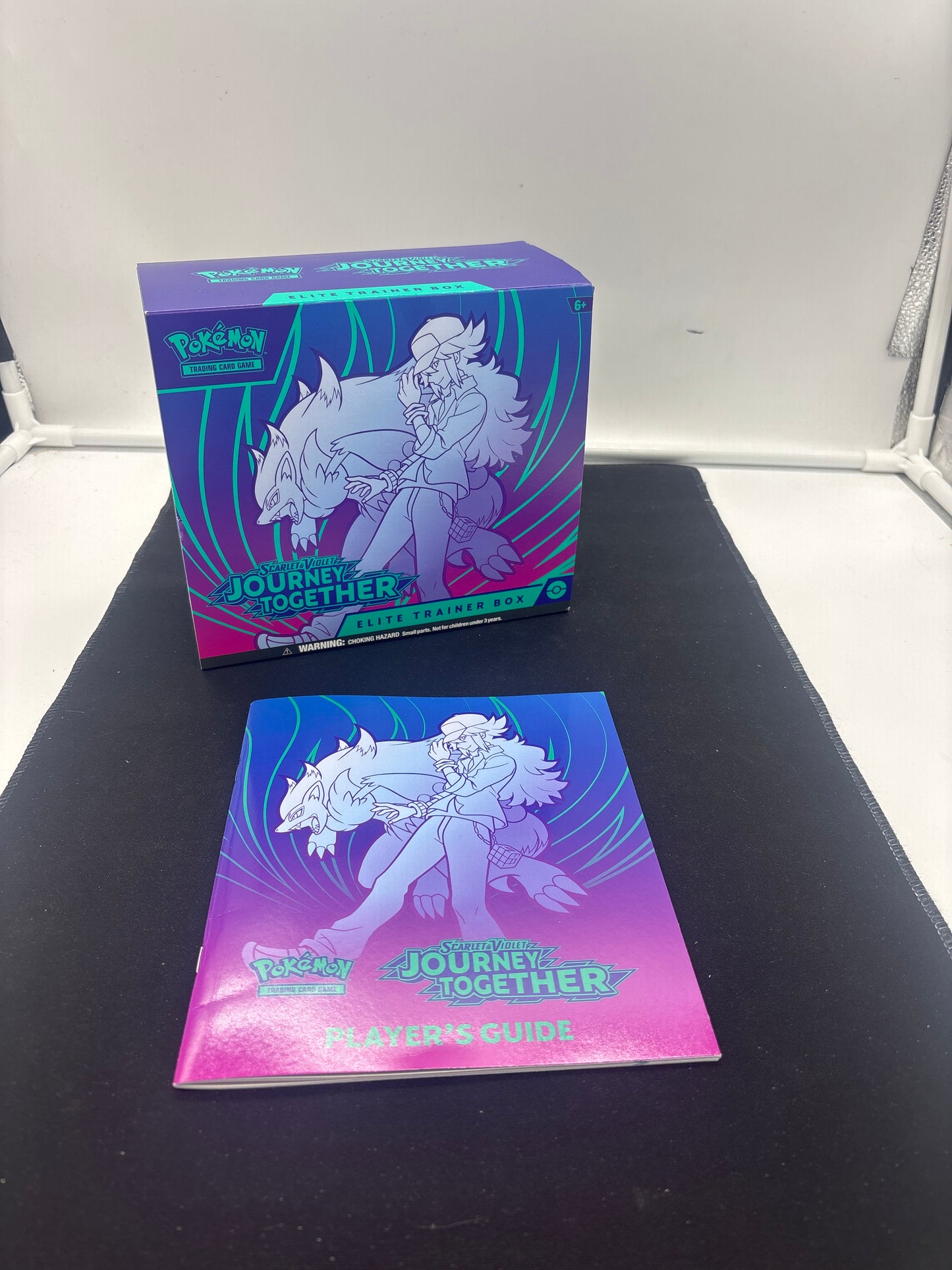 Auction Lot 210: Pokemon Journey Together Empty ETB With Player Guide