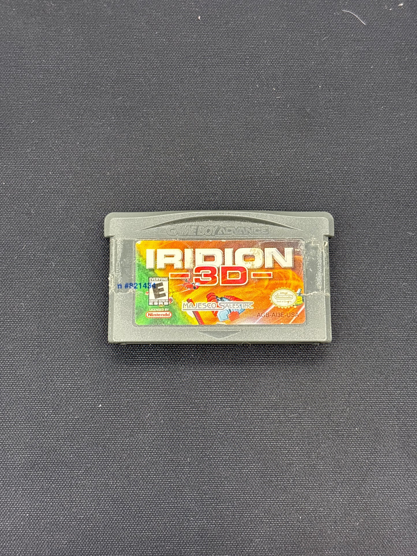 Auction Lot 167: Iridion 3D Video Game Nintendo Gameboy Advance Loose