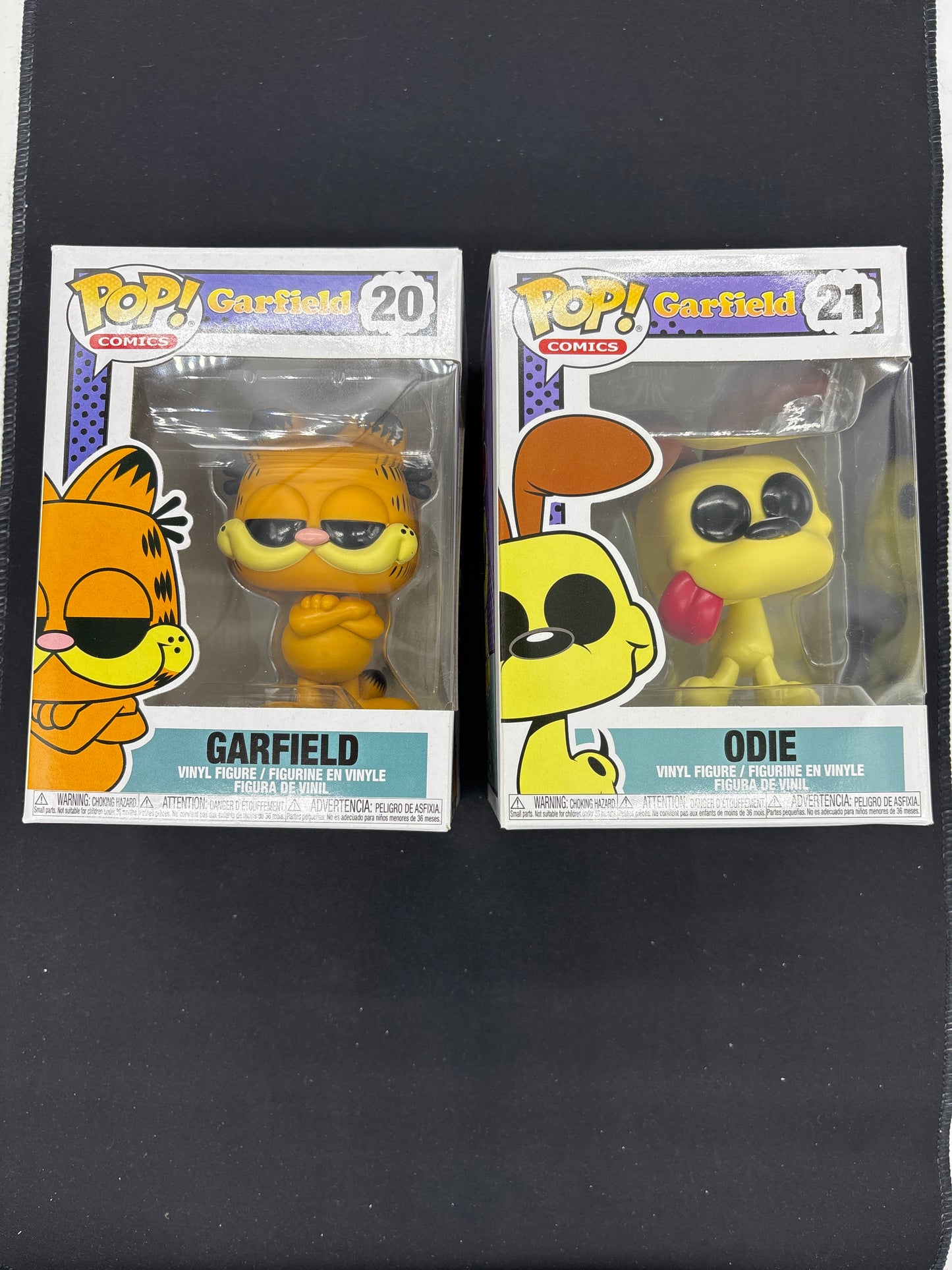 Auction Lot 109: Pop Funko Garfield Odie 20 21 Figure