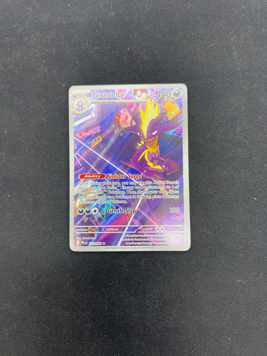 Auction Lot 287: Pokemon Cards PFL Toxtricity Illustration Rare Condition Vary