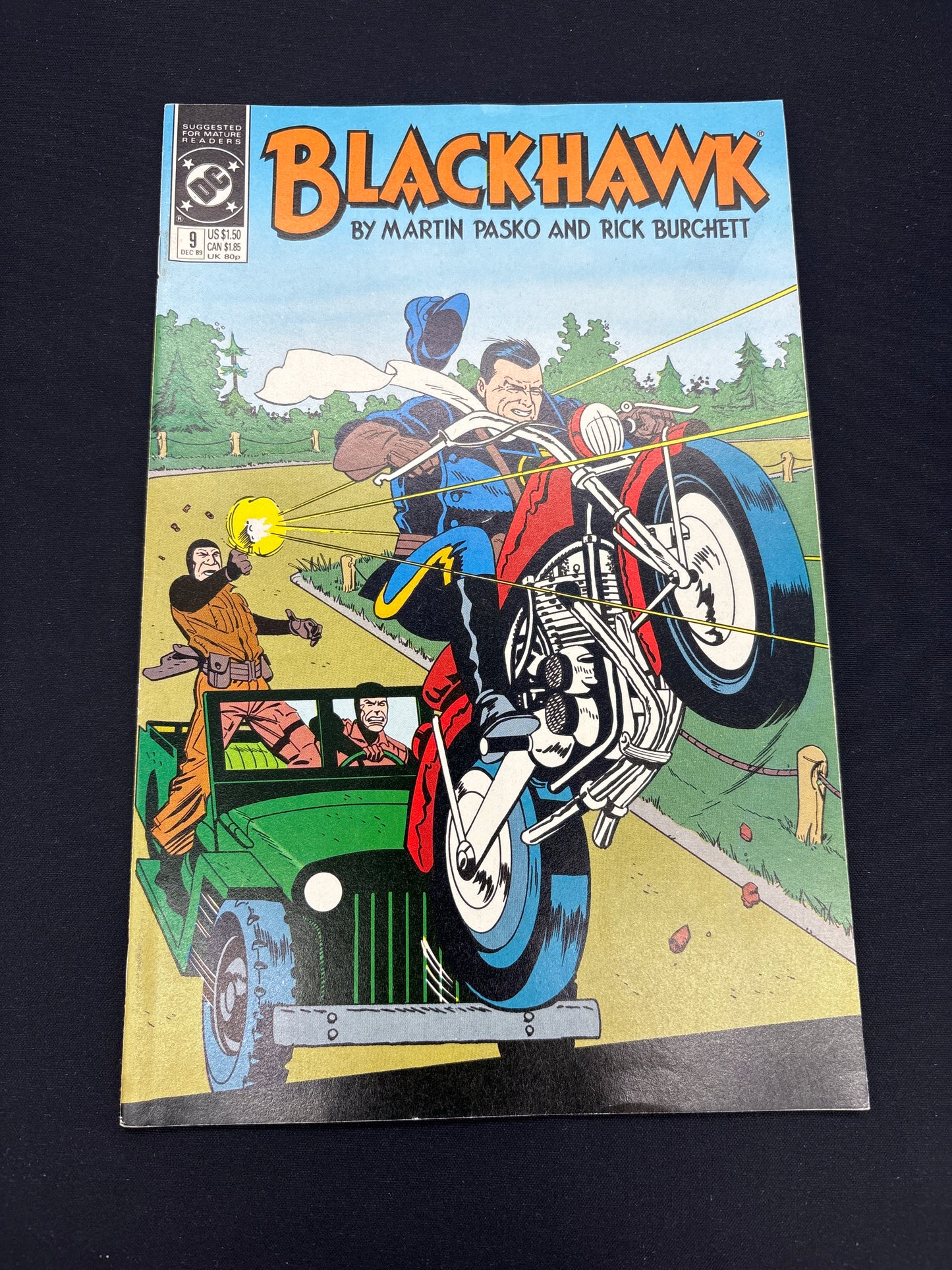 Auction Lot 77: DC Comics Blackhawk Issue 9 Comic Book