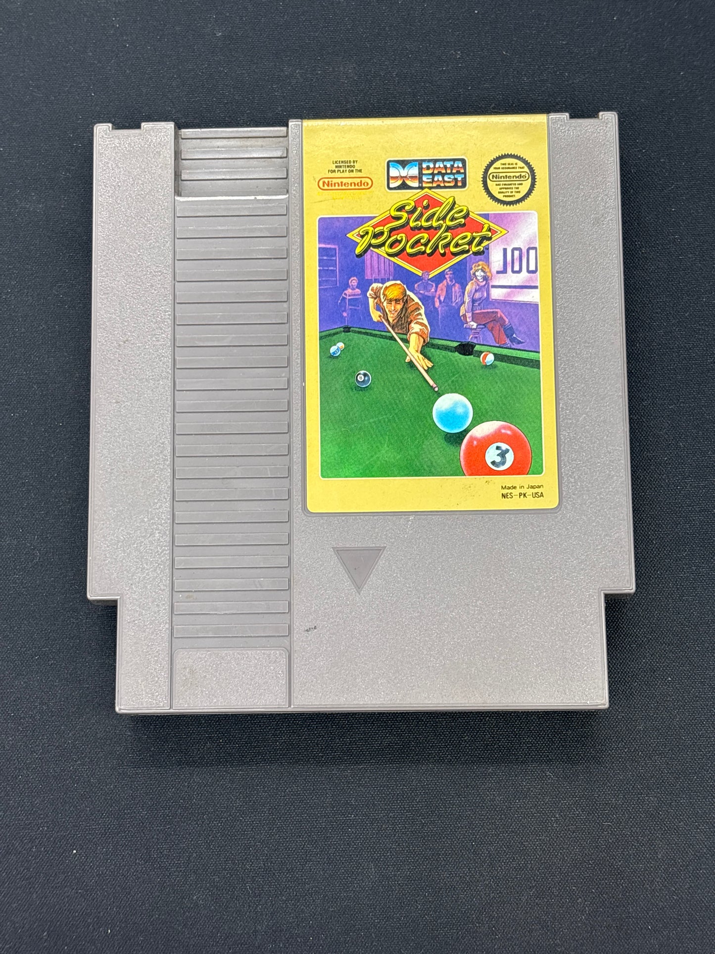 Auction Lot 112: NES Side Pocket Nintendo Game Cartridge