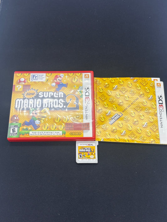 Auction Lot 35: Nintendo 3DS Super Mario Bros 2 with Case & Cartridge