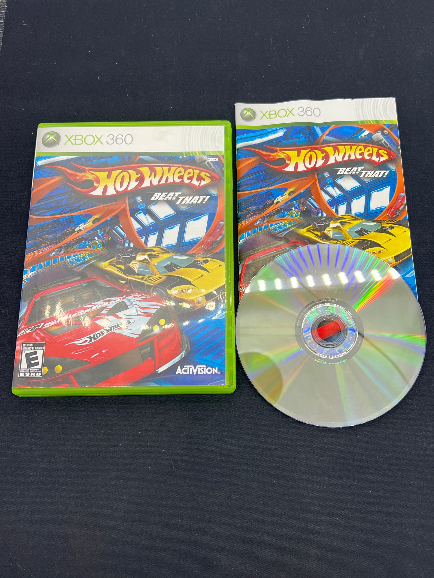 Auction Lot 164: XBOX 360 Video Game Hot Wheels Beat That CIB