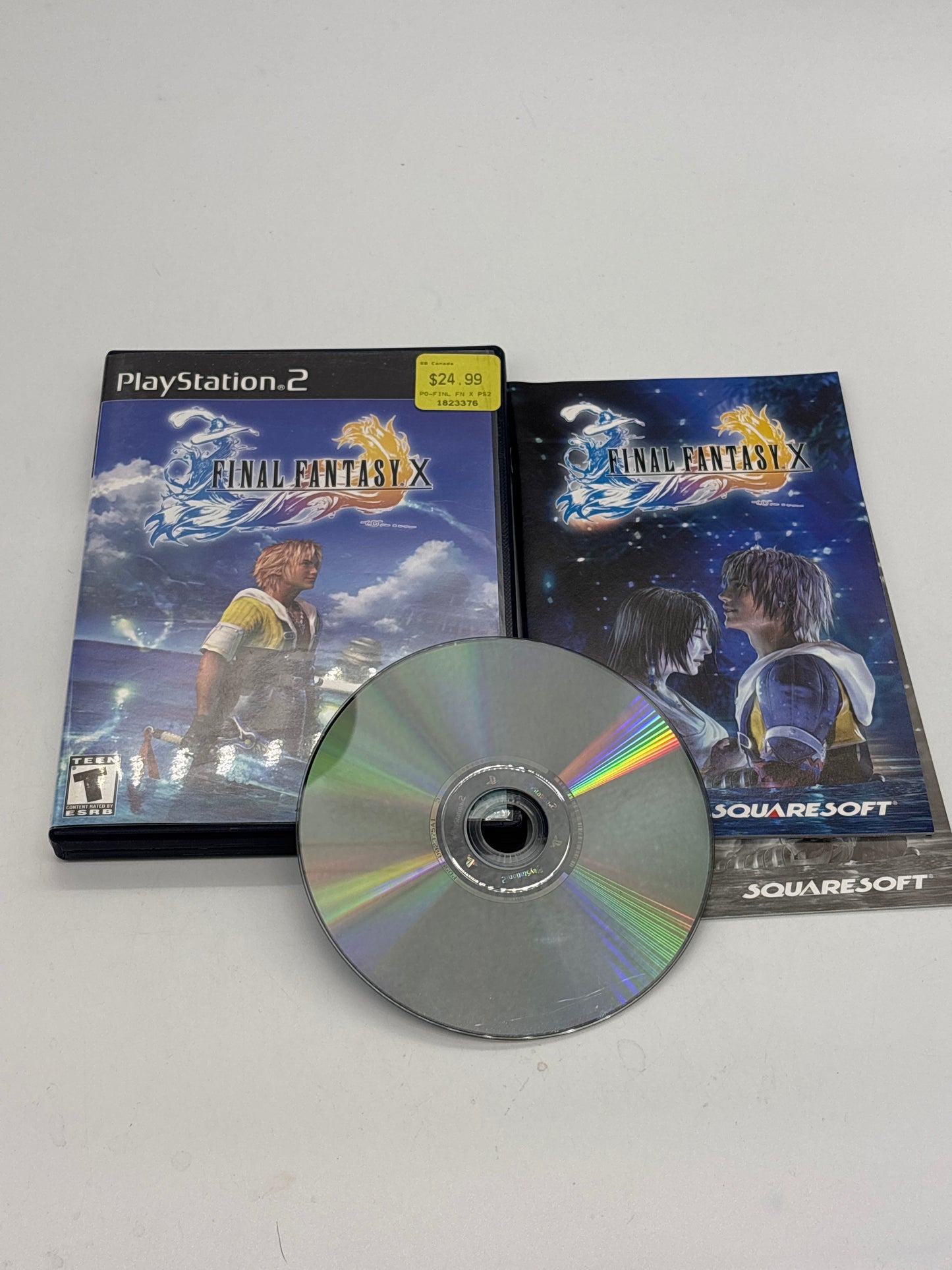 Auction Lot 156: Final Fantasy X Video Game PlayStation 2 CIB