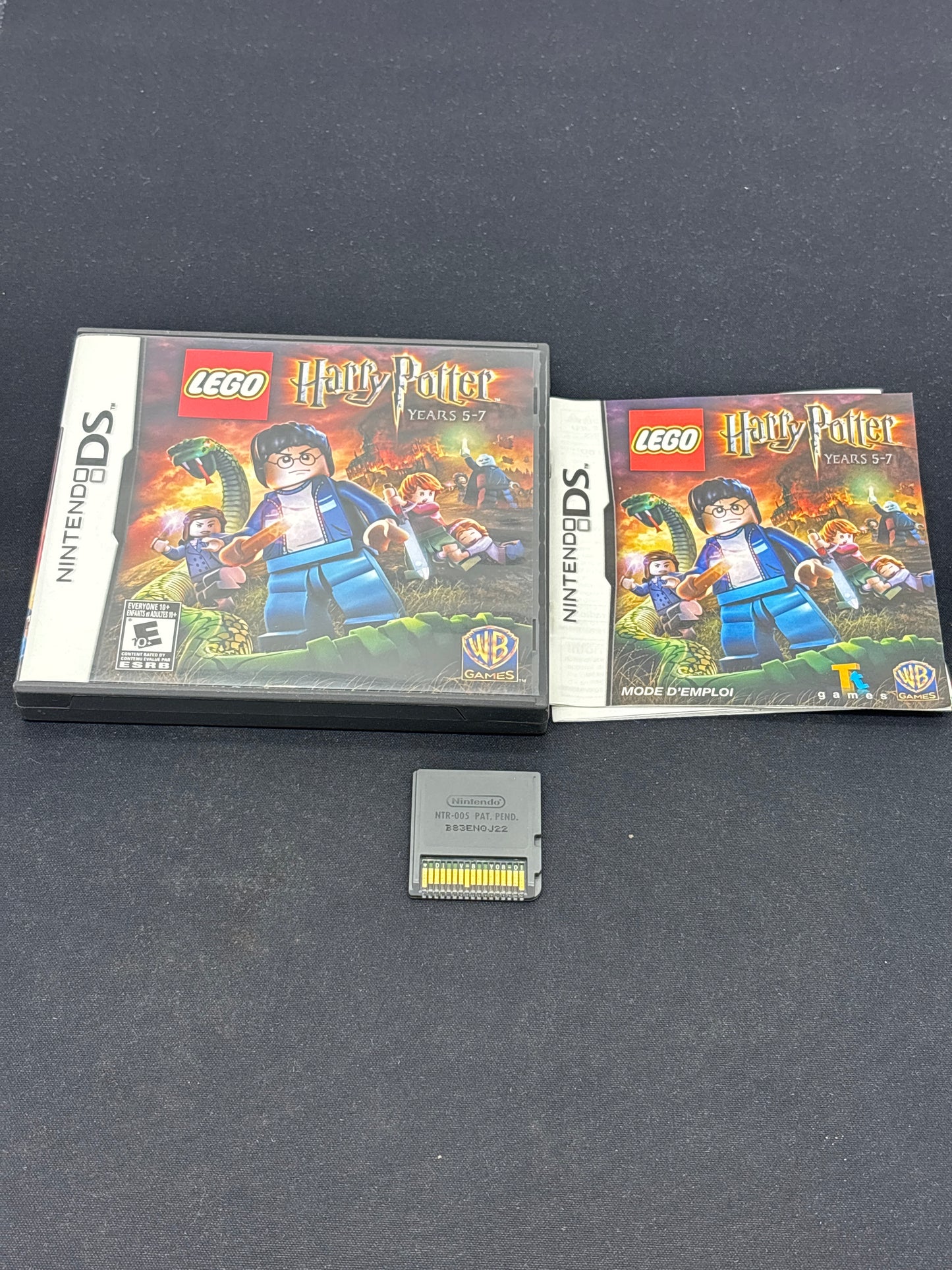Auction Lot 42: Nintendo DS Video Game Lego Harry Potter CIB