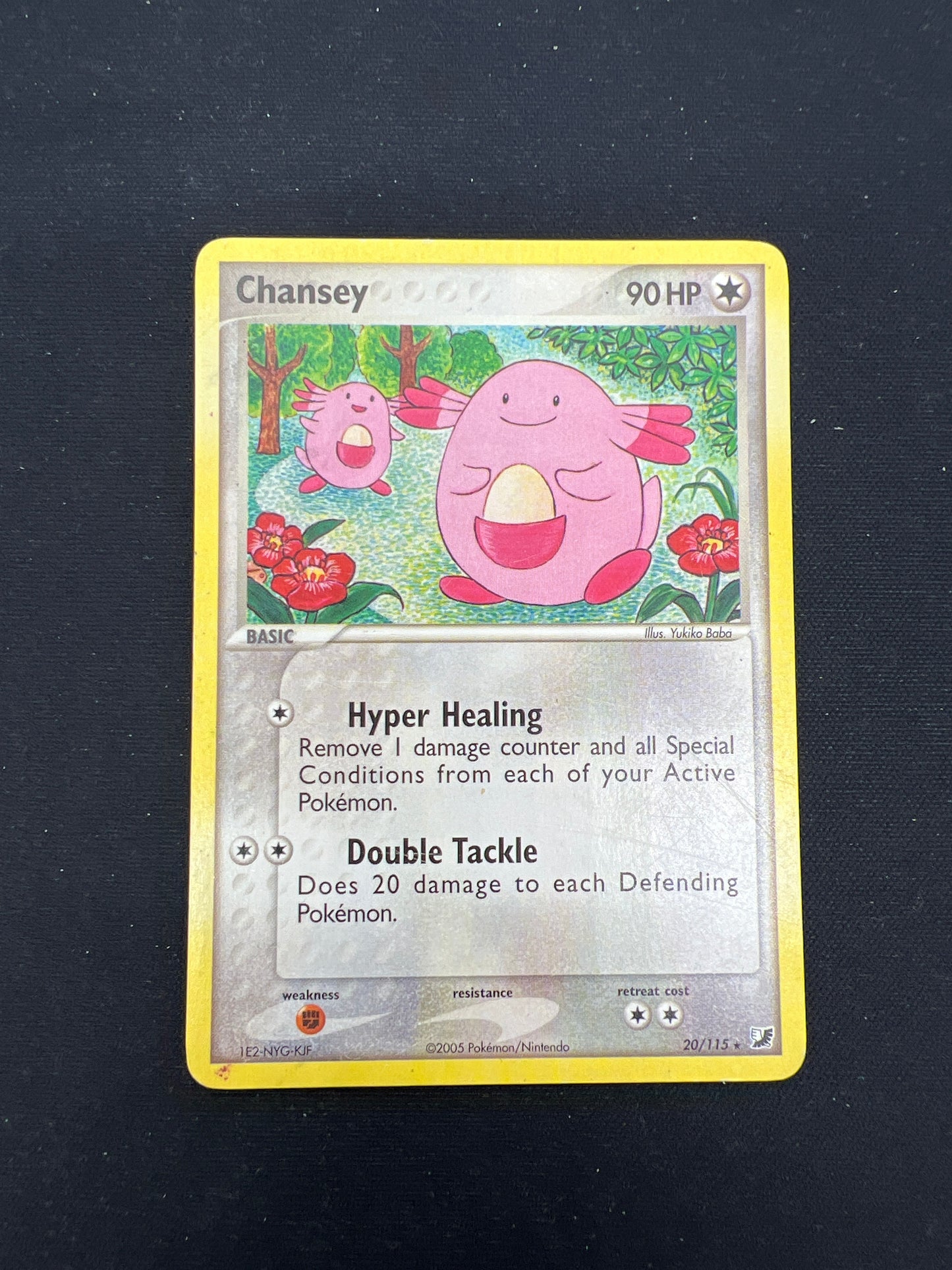 Auction Lot 324: Pokemon Cards Chansey Non Holo Rare Condition Vary