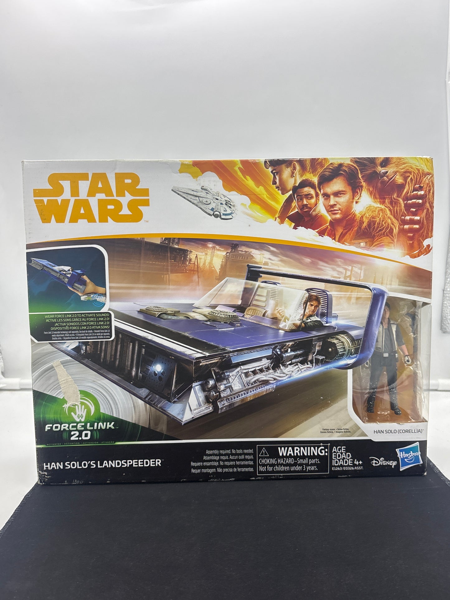 Auction Lot 175: Star Wars Han Solo's Land Speeder Force Link 2.0 Hasbro