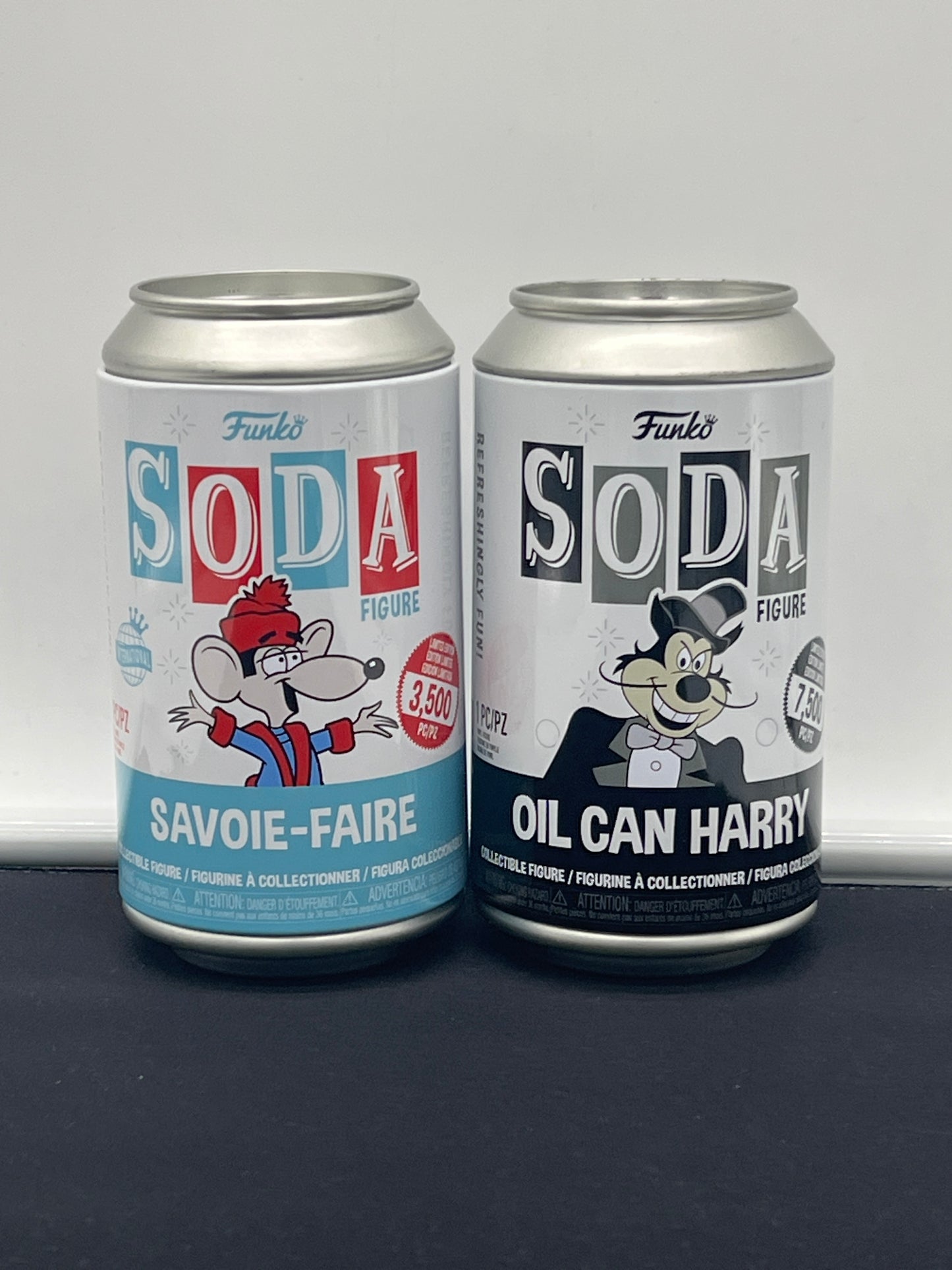 Auction Lot 84: Funko Soda Lot of 2 Savoie-Faire Oil Can Harry