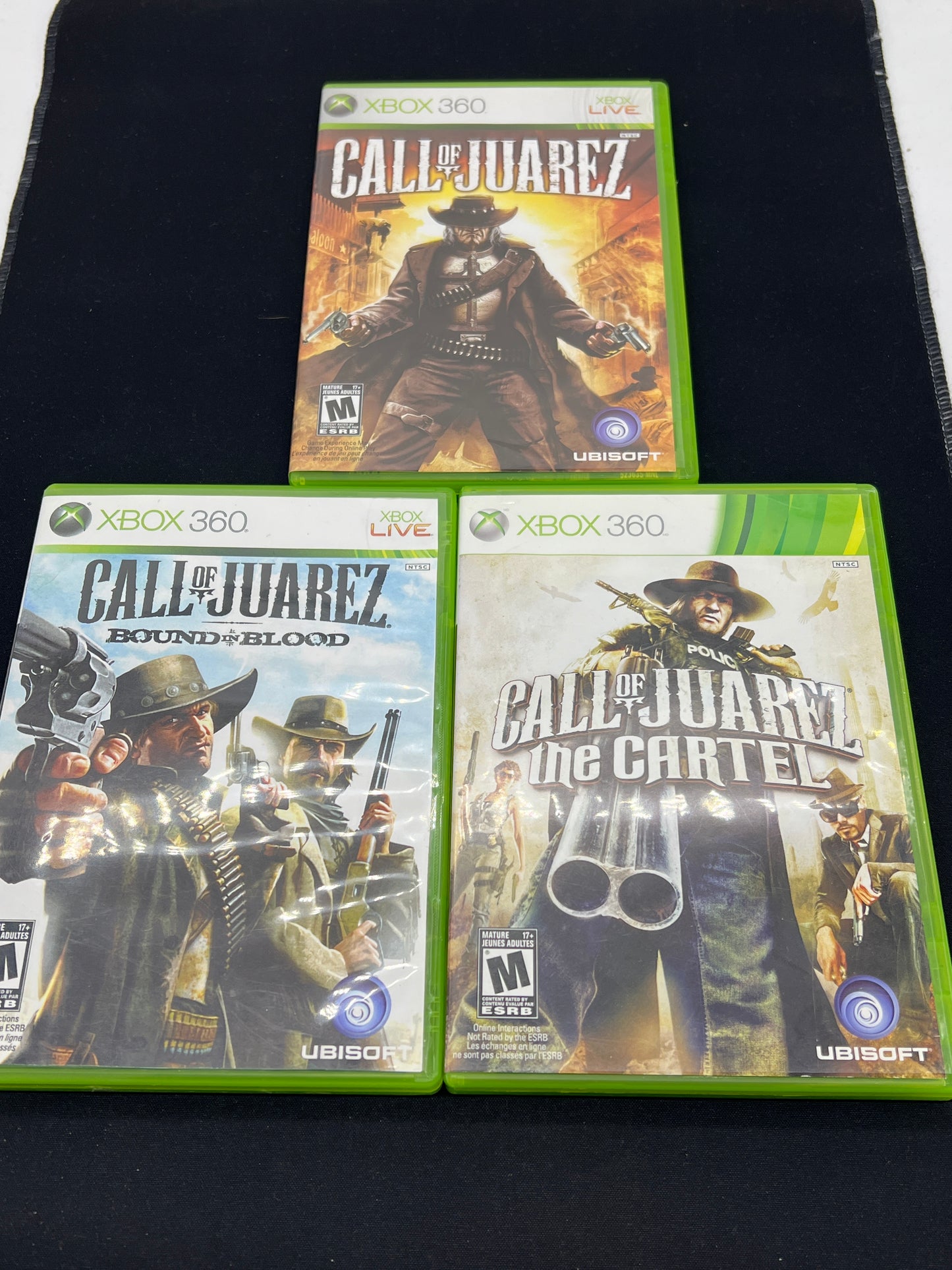 Auction Lot 212: XBOX 360 Video Game Call of Juarez Series CIB