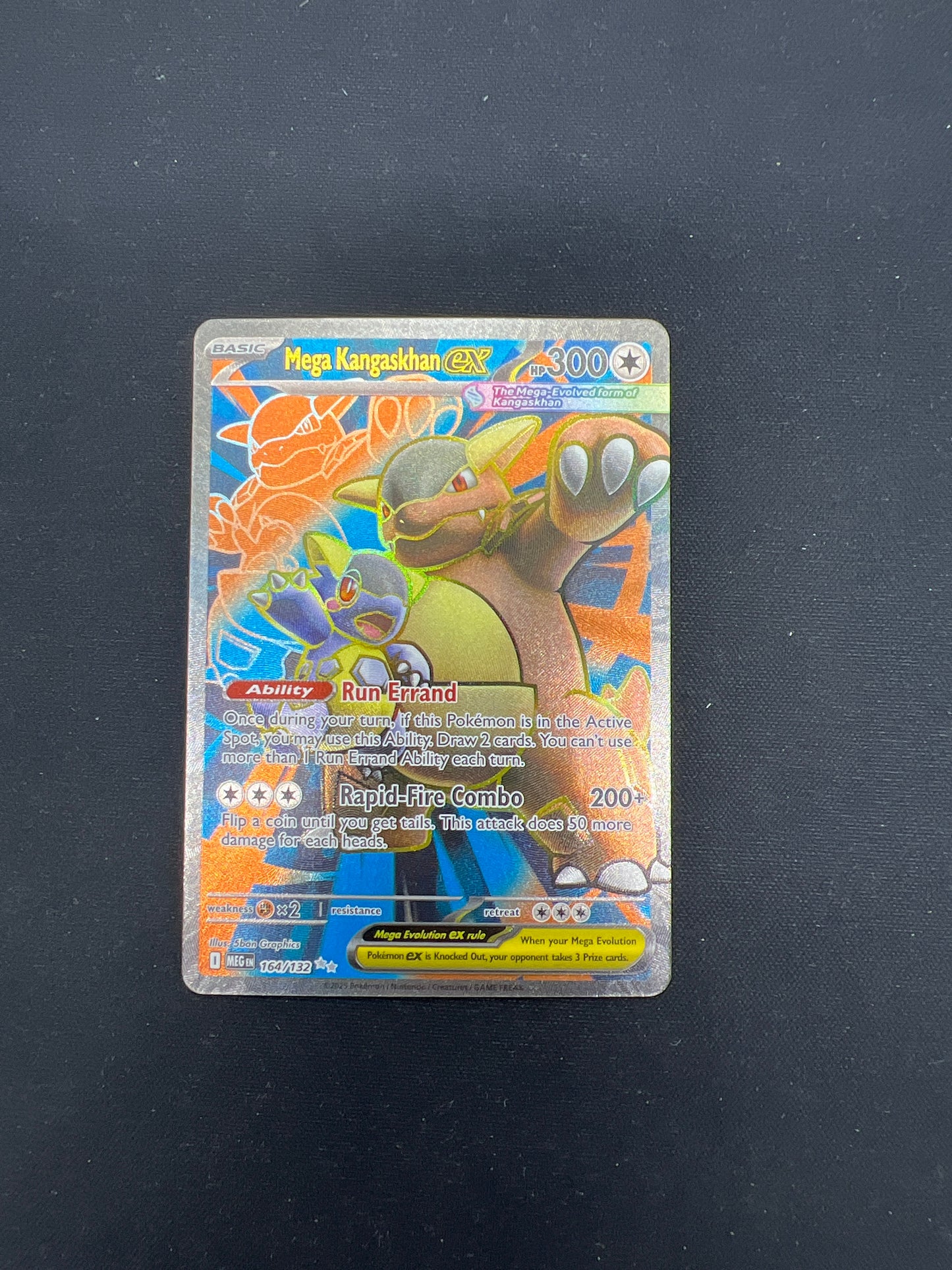Auction Lot 148: Pokemon Cards Mega Kangaskhan EX Full Art Conditions Vary