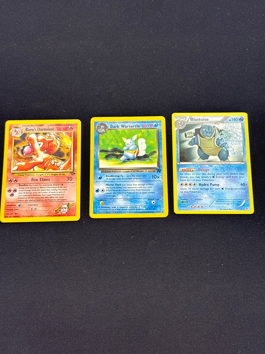 Auction Lot 311: Pokemon Evolution Line Card Lot Conditions Vary