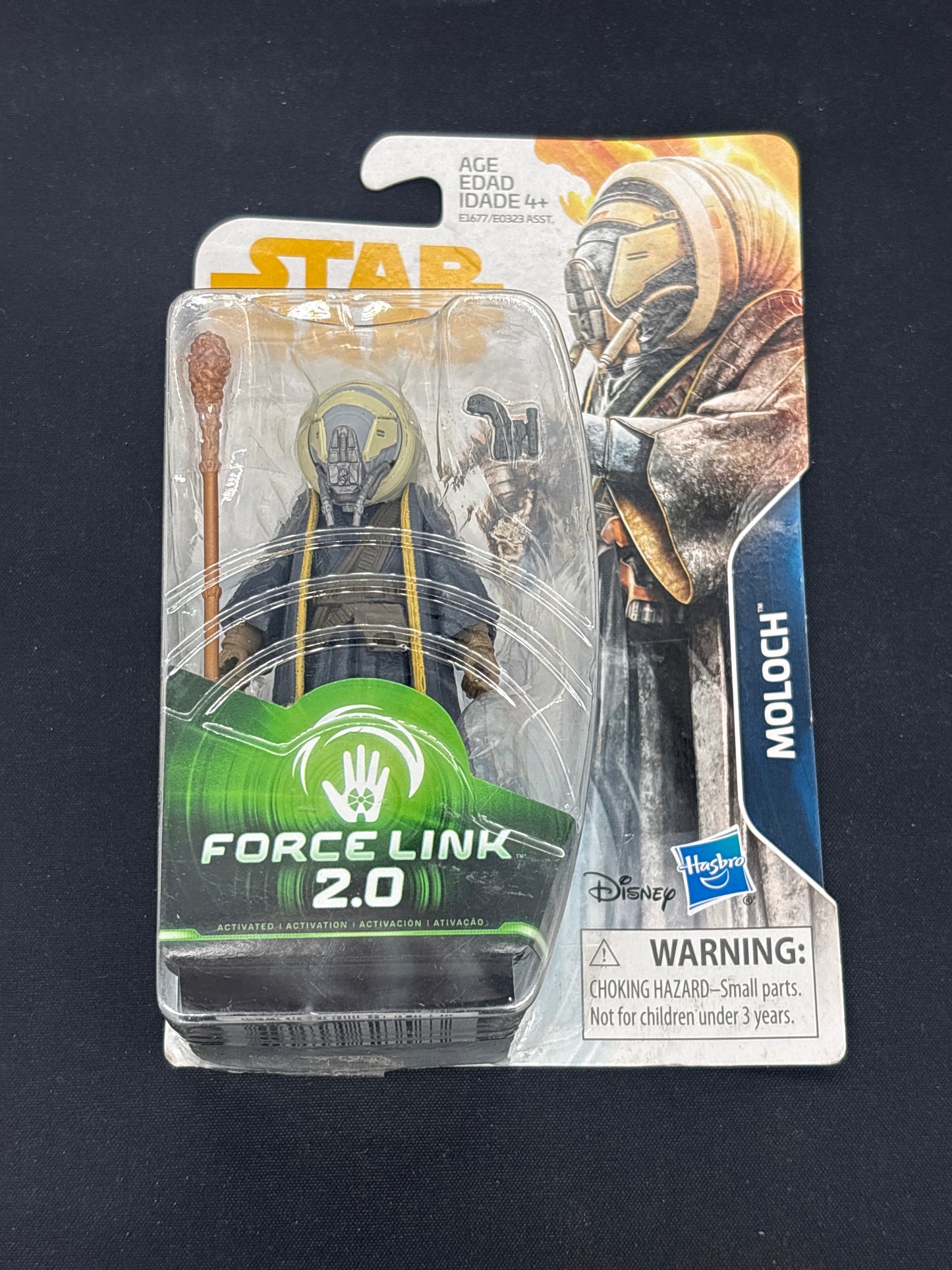 Auction Lot 194: Star Wars Moloch Force Link 2.0 Figure Hasbro