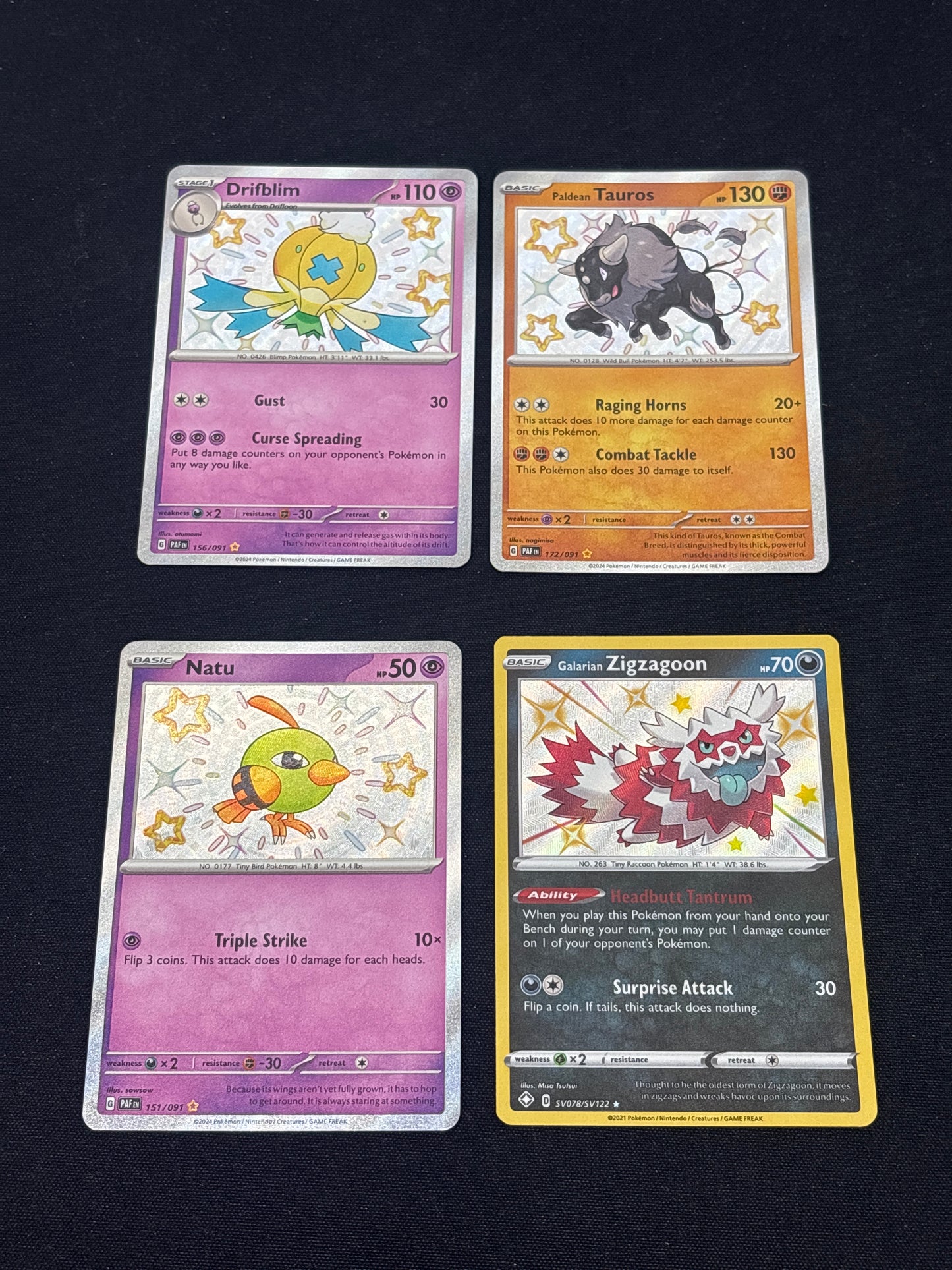 Auction Lot 390: Pokemon Cards Assorted Lot of 4 Baby Shinies Conditions Vary